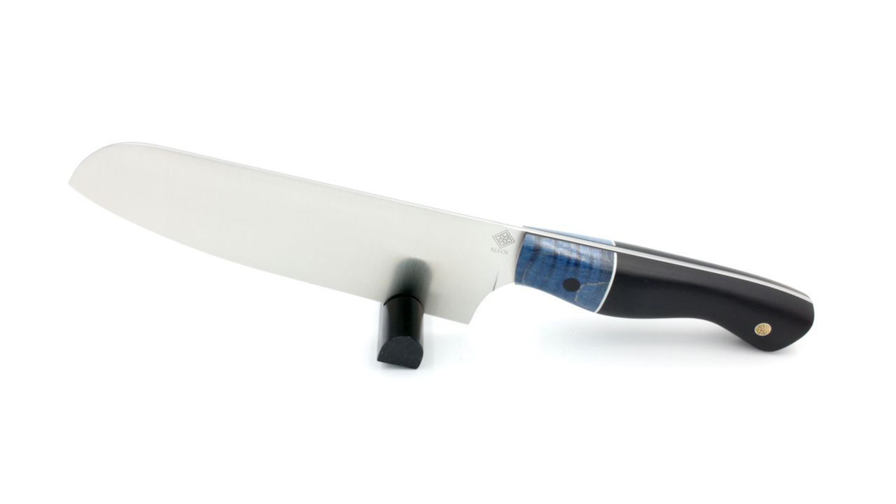 VT-EmAI01-S KLEOS Prestige Kochmesser SANTOKU stabilisierte Buche G10