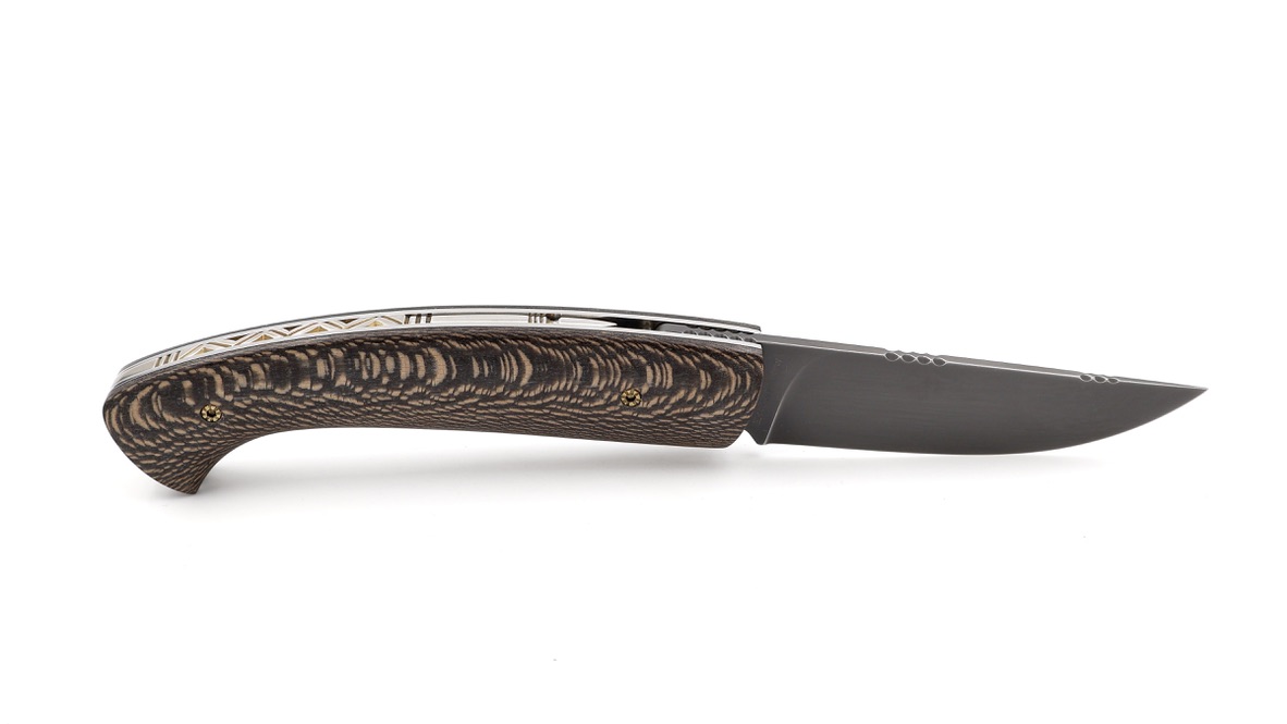 MANU LAPLACE 1515 ZULU Platane oxidierte Klinge