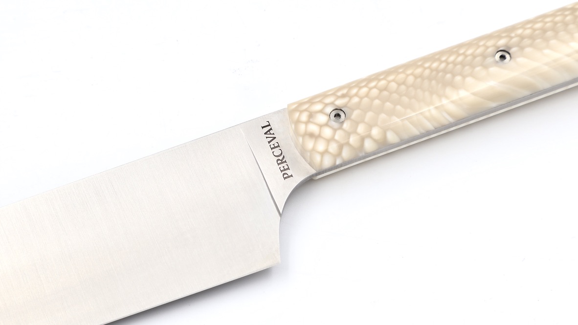 PERCEVAL 9.47 Tranchiermesser 20 JUMA® ivory snakeskin 