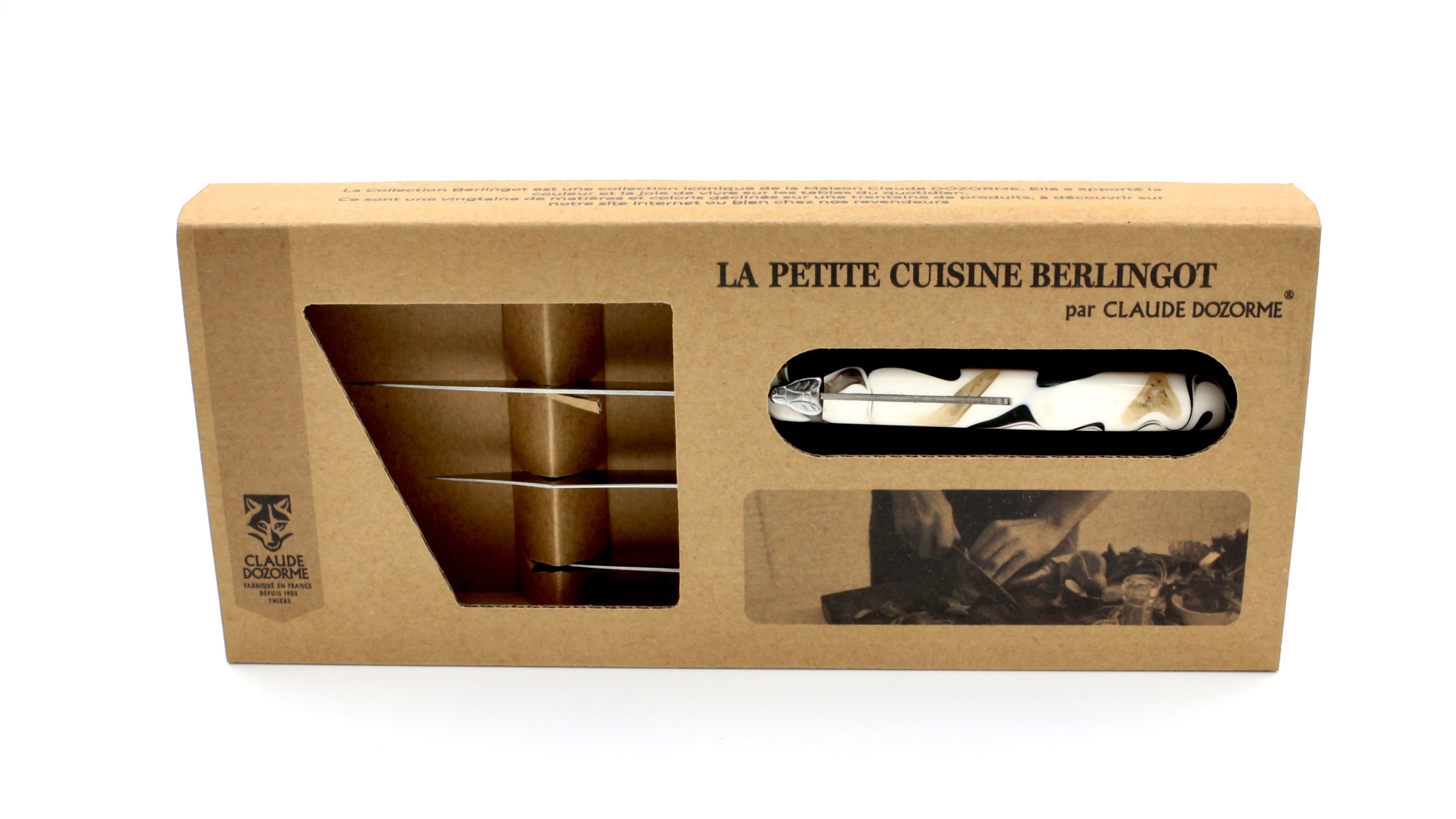 Claude DOZORME BERLINGOT Laguiole Steakknives Set of 6 