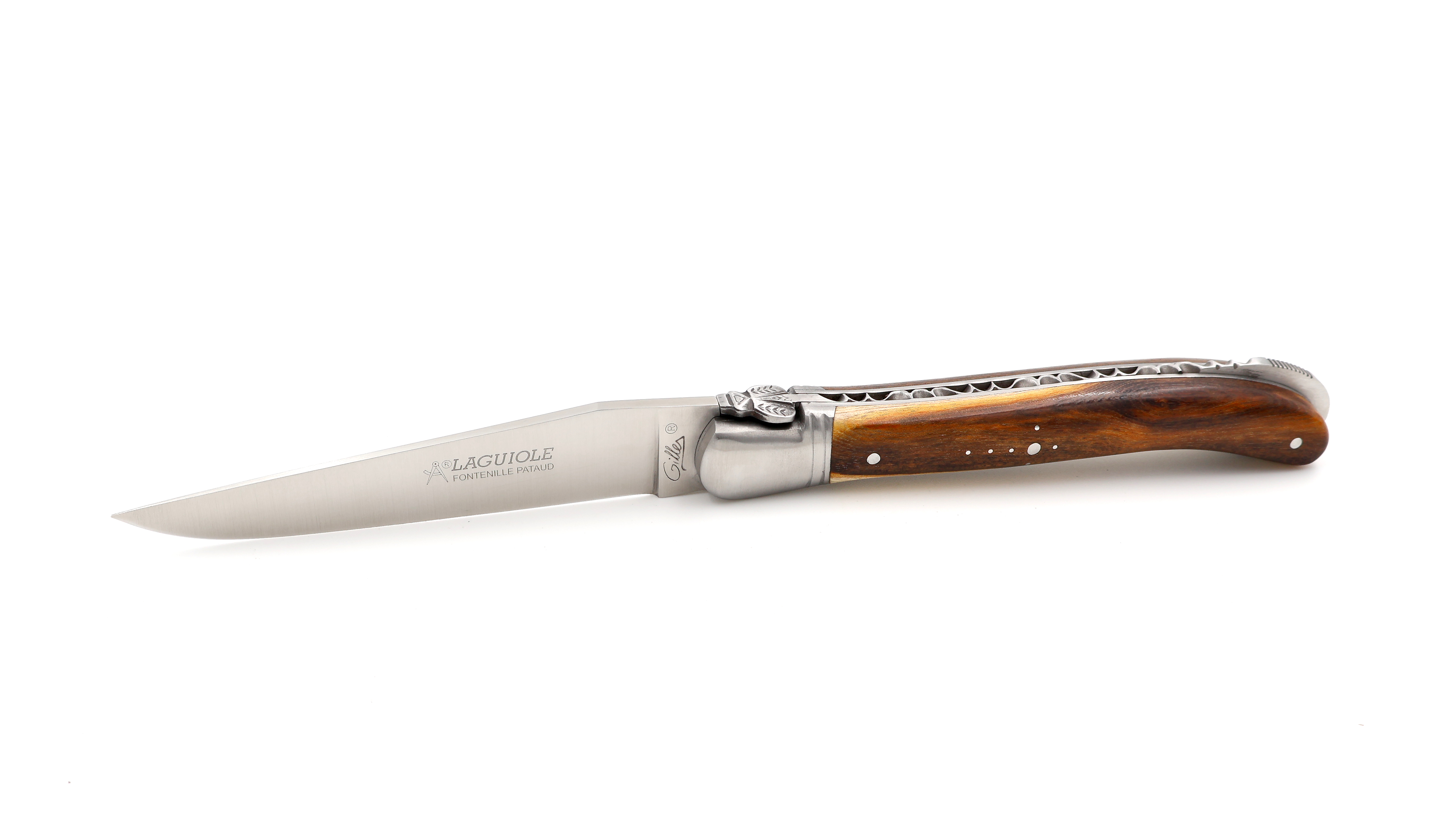 Fontenille Pataud Laguiole NATURE pistachio wood 12 cm