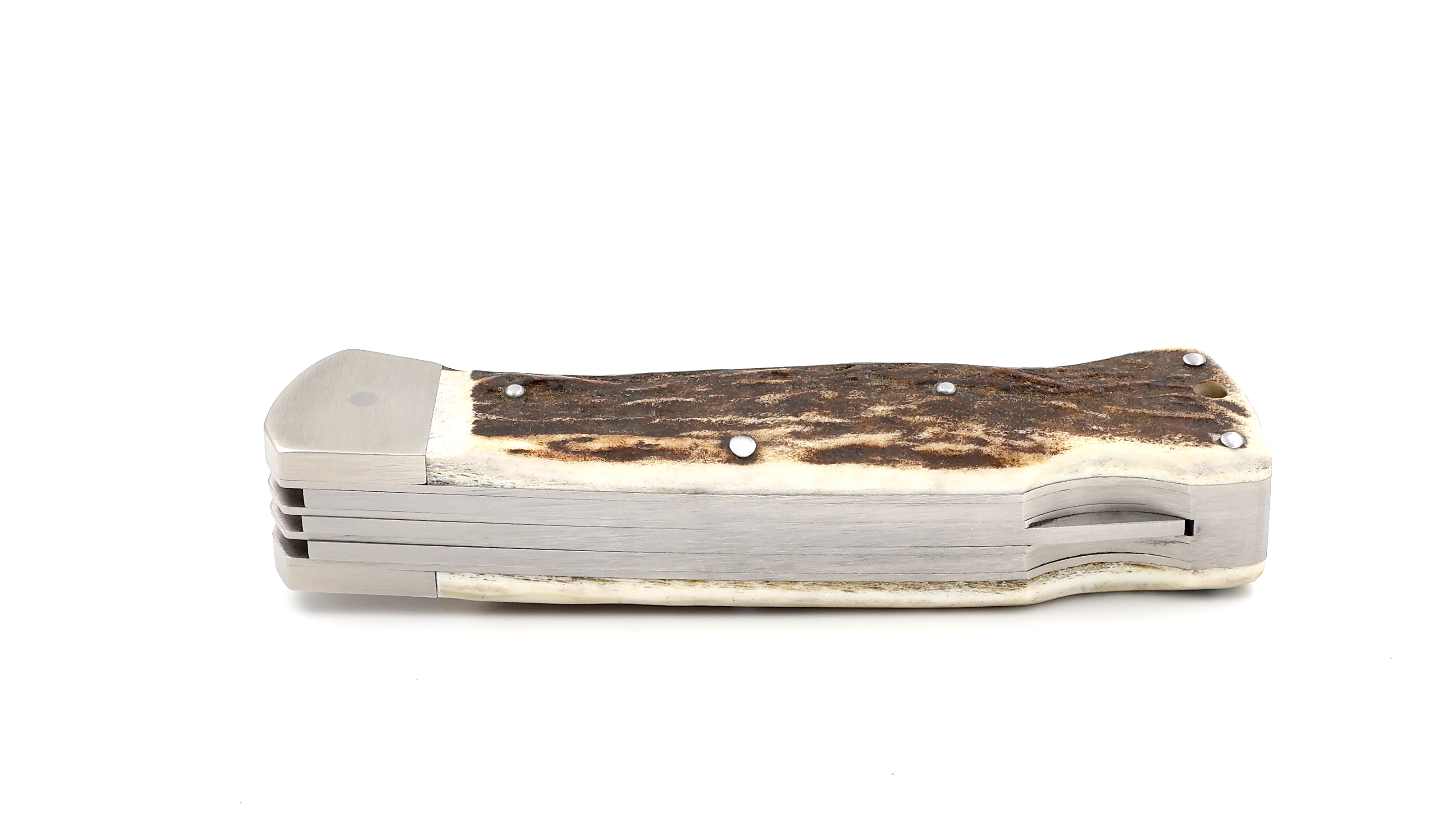 OTTER Jagdtaschenmesser Rotwild "Luchs" Hirschhorn