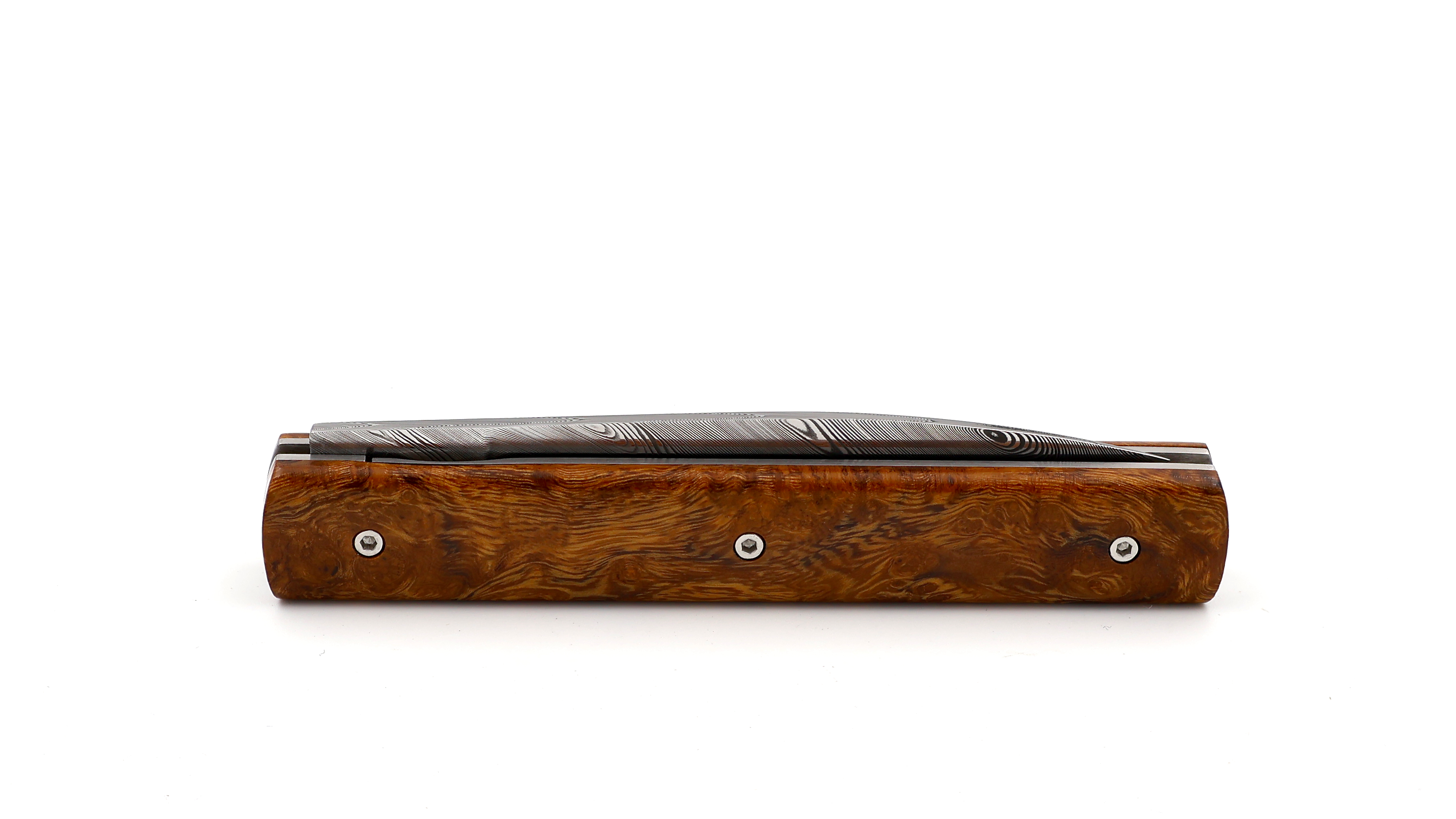 PERCEVAL Le Francais damascus Iron wood