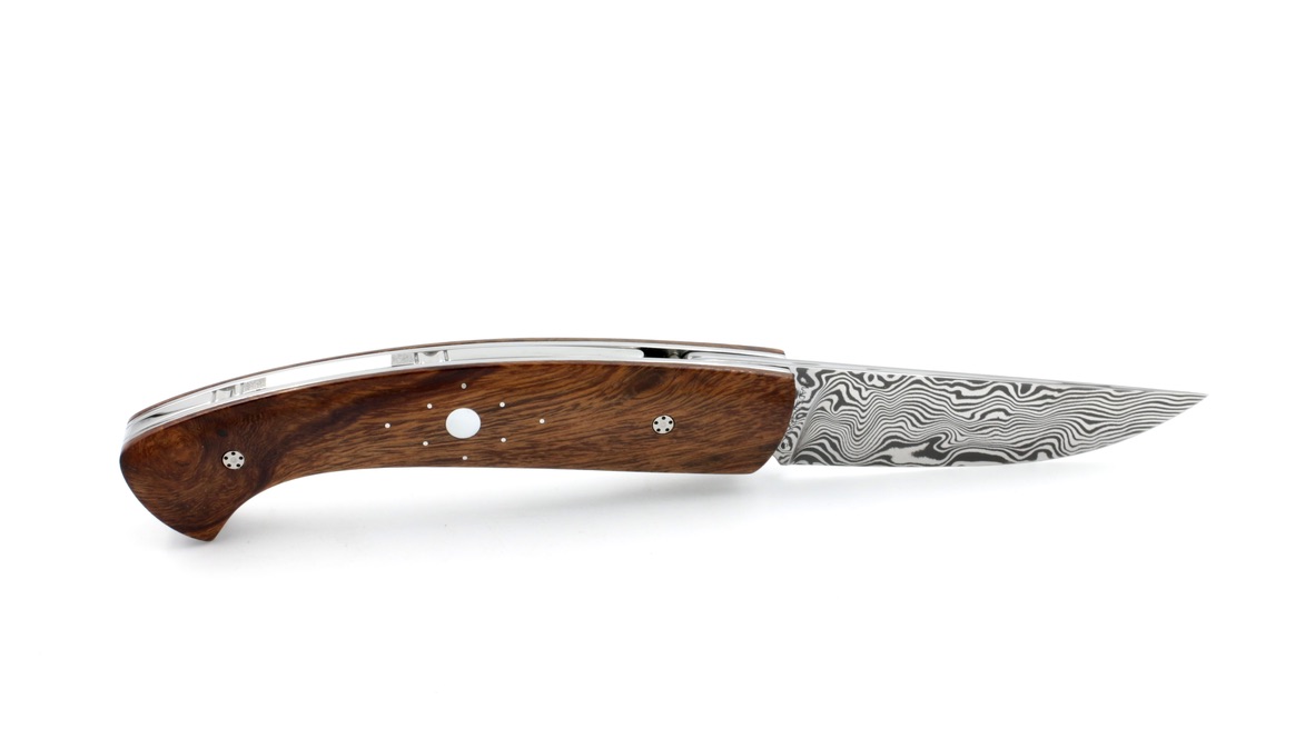 MANU LAPLACE 1515 1900 iron wood burl damascus