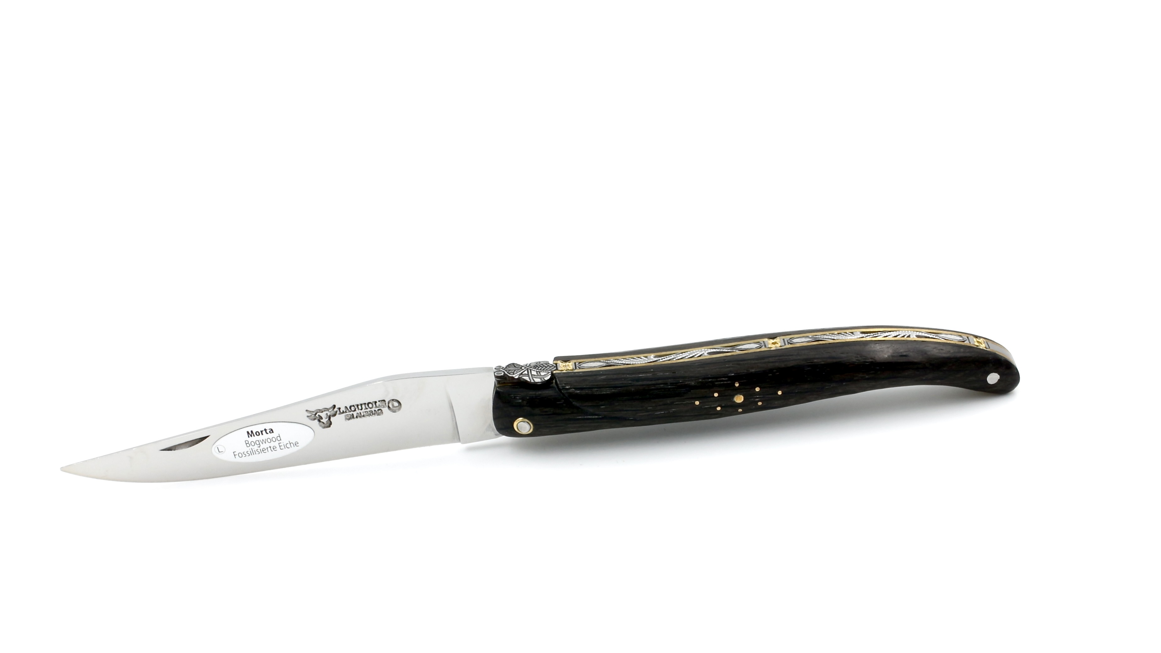 Laguiole en Aubrac Modell ECLIPSE Mooreiche 12 cm  Laguiole en Aubrac Modell ECLIPSE Mooreiche 12 cm