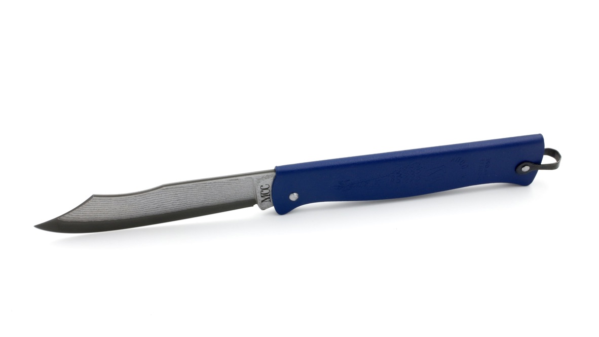 Cognet DOUK-DOUK Messer 11 cm saphirblau Sonderserie TAKEFU VG10 Damastklinge