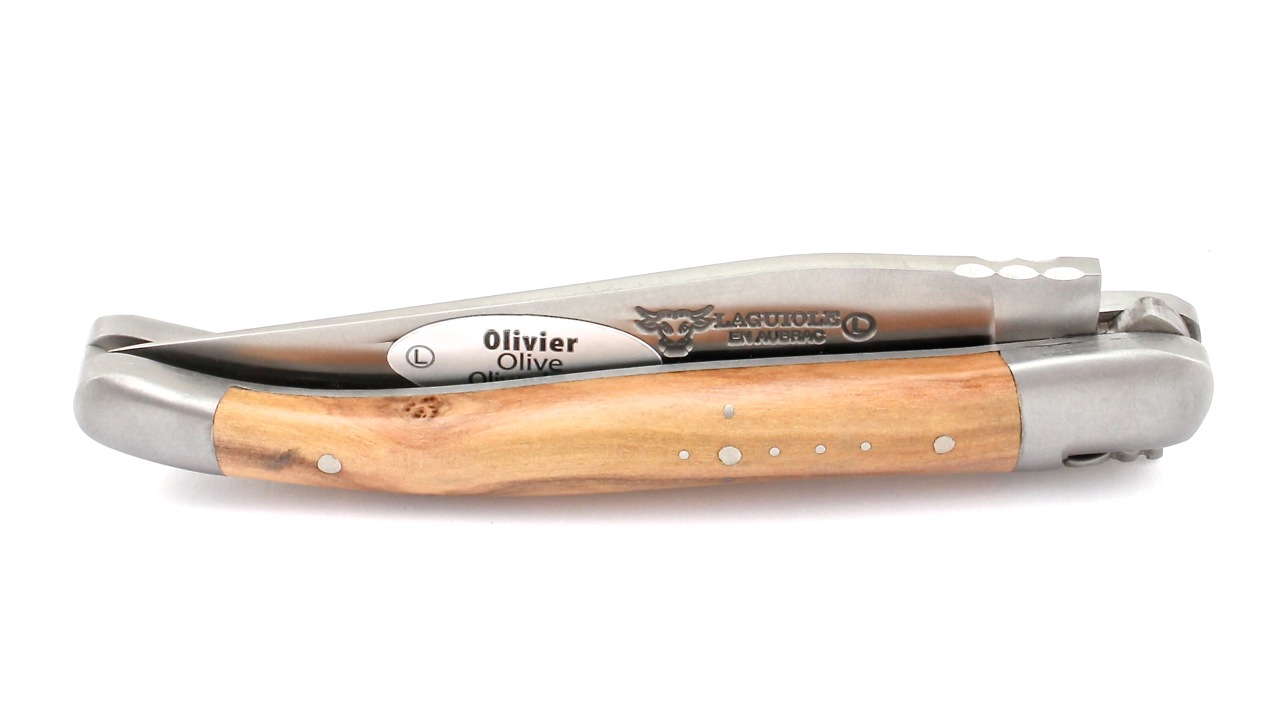 Olive-10-cm Laguiole en Aubrac Olivenholz 10 cm