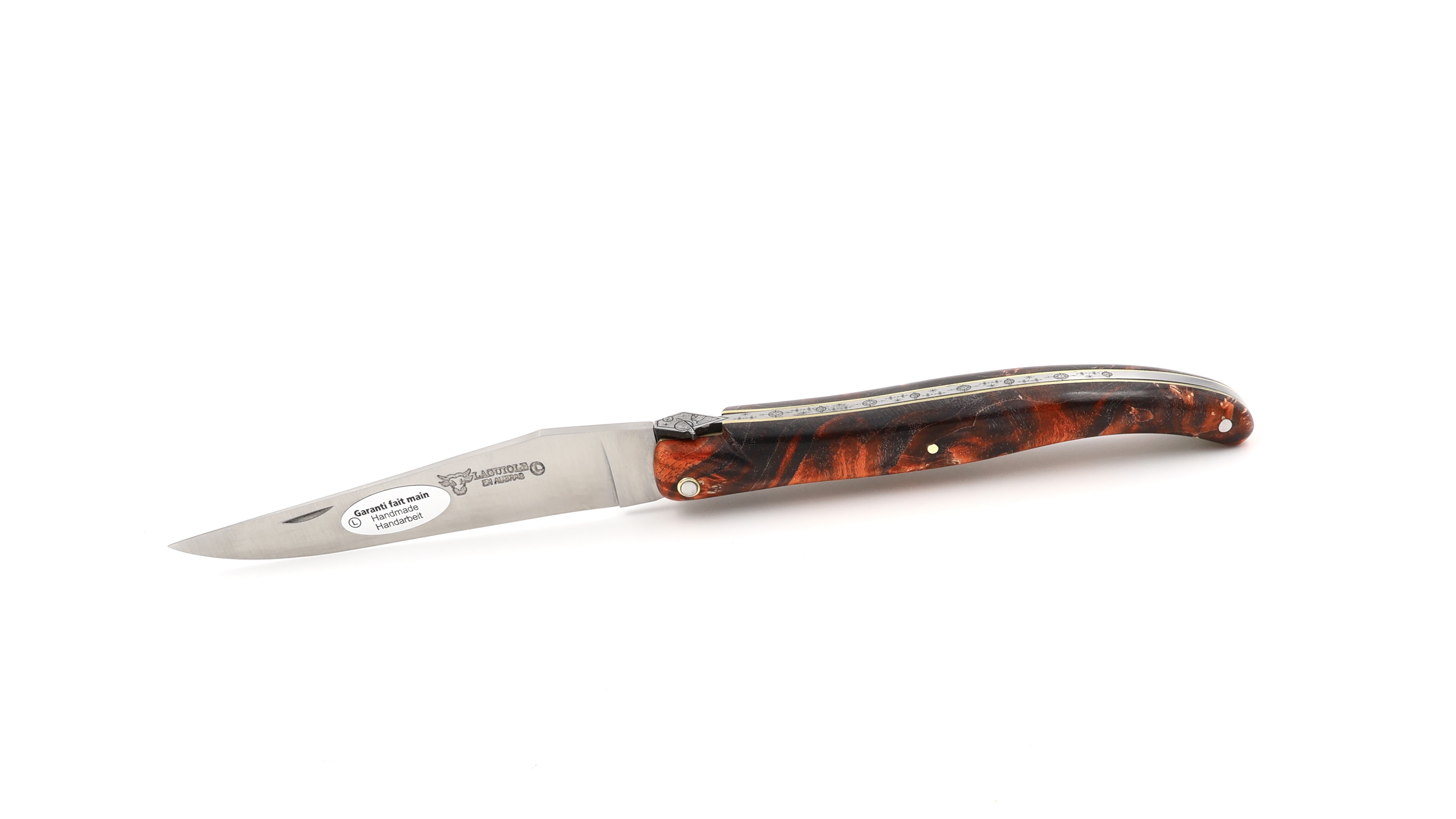 Laguiole en Aubrac Laguiole elder burl with Space bee 12 cm