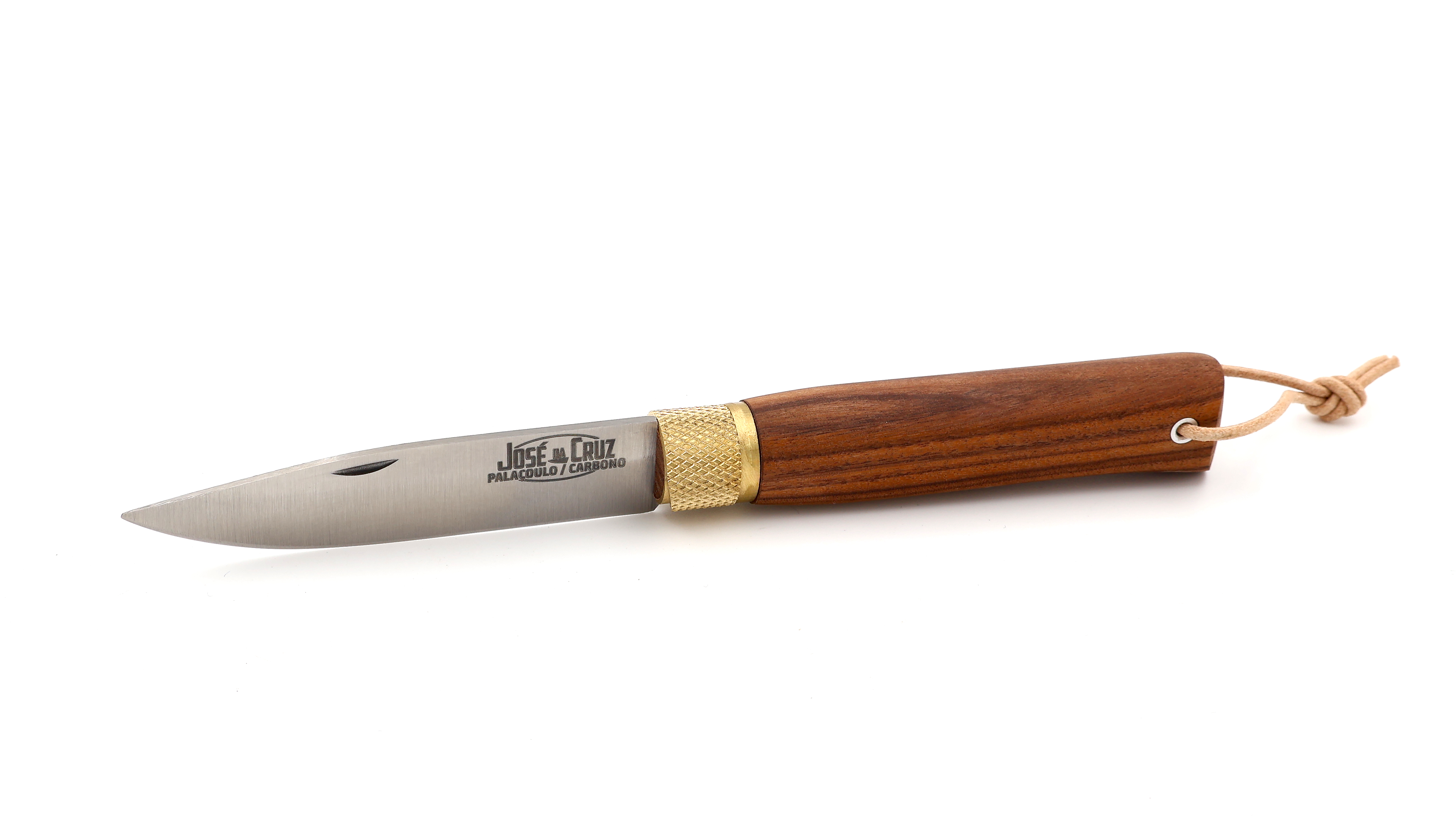 JOSÉ DA CRUZ Taschenmesser Merendeira 8 cm Eisenholz Carbonklinge