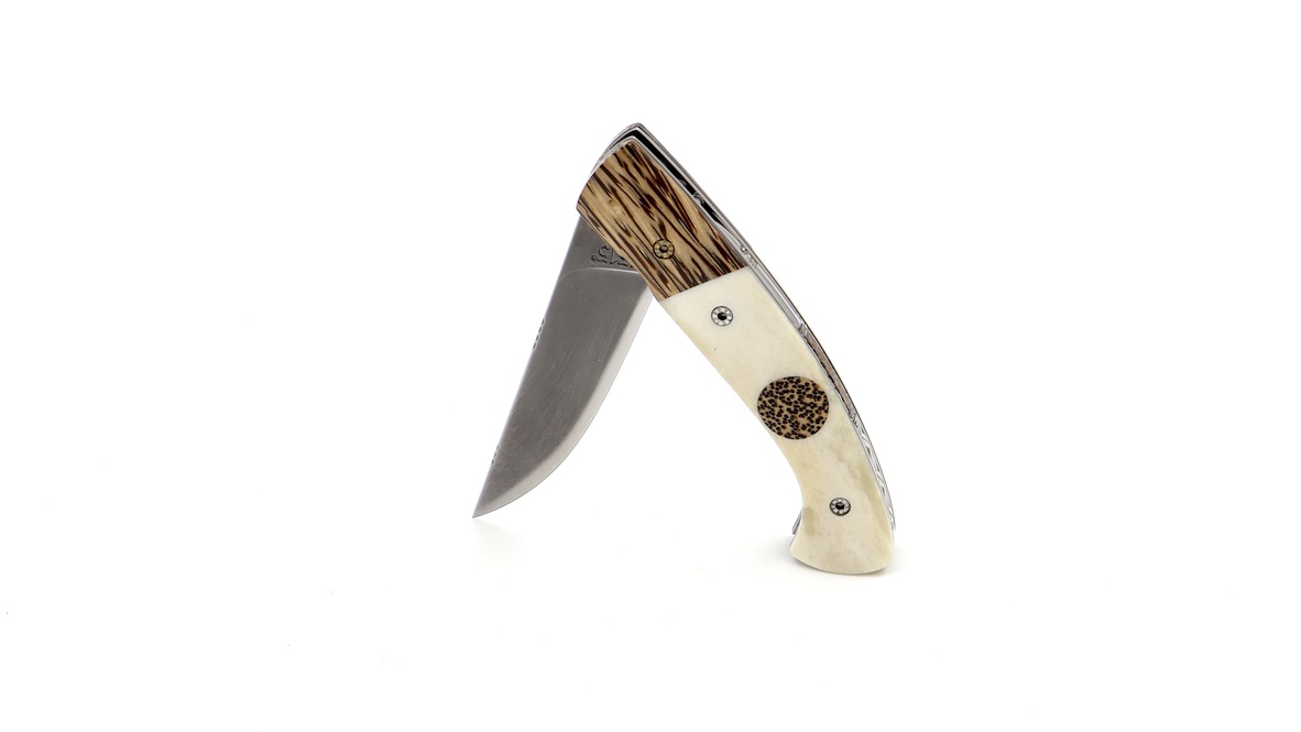 MANU LAPLACE 1515 PETIT  ZULU palmwood and bone 