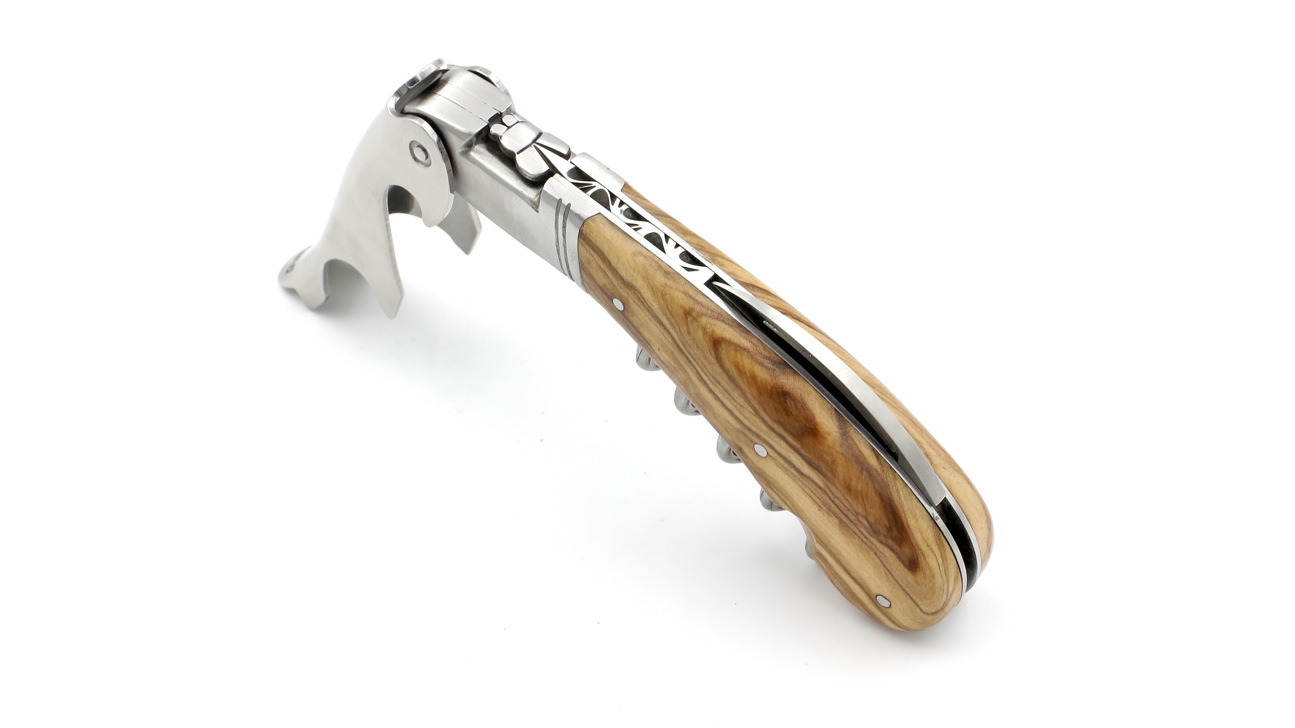 4025B094-3E7A-47D7-9EA9-8EA7471E11C6_1_201_a Fontenille Pataud MAGNUM Laguiole Sommeliermesser Olivenholz