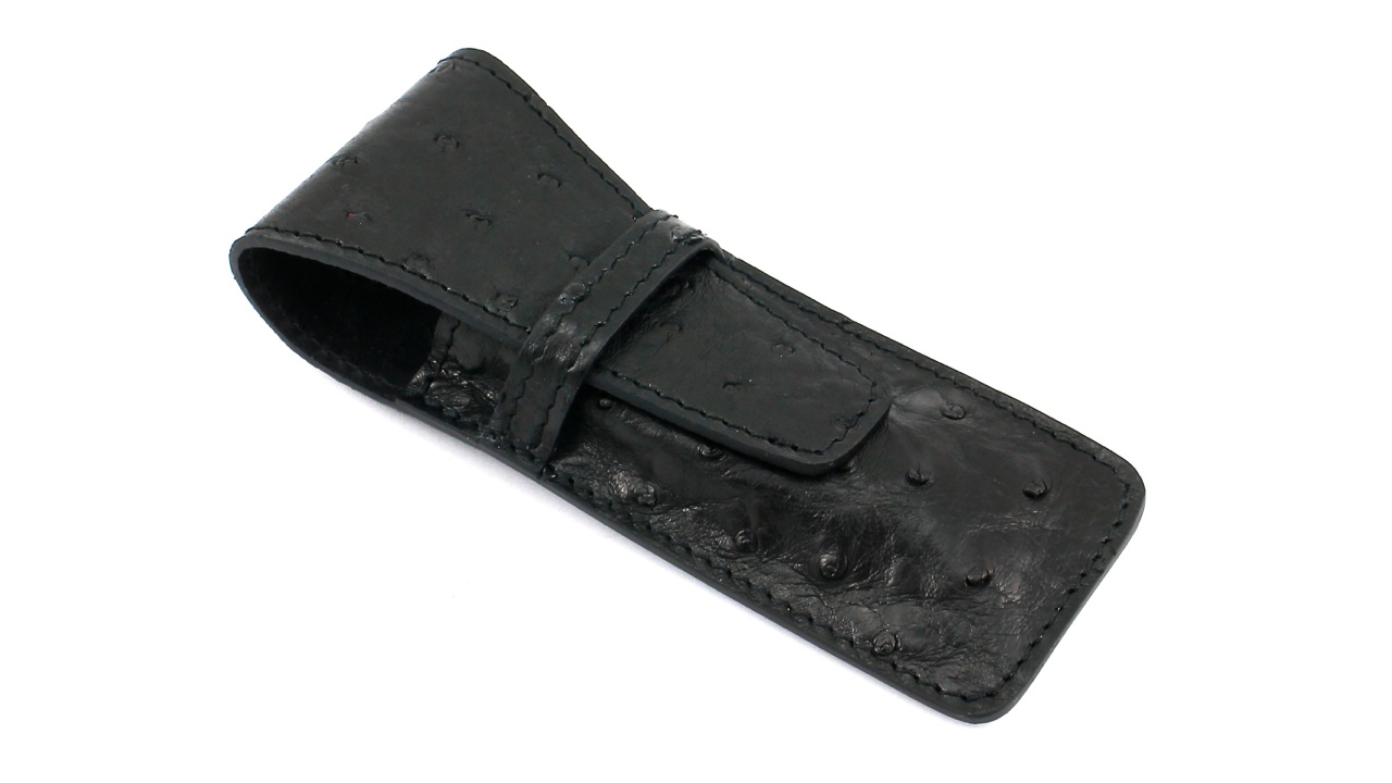 Lux Stecketui Straussenleder Max Capdebarthes