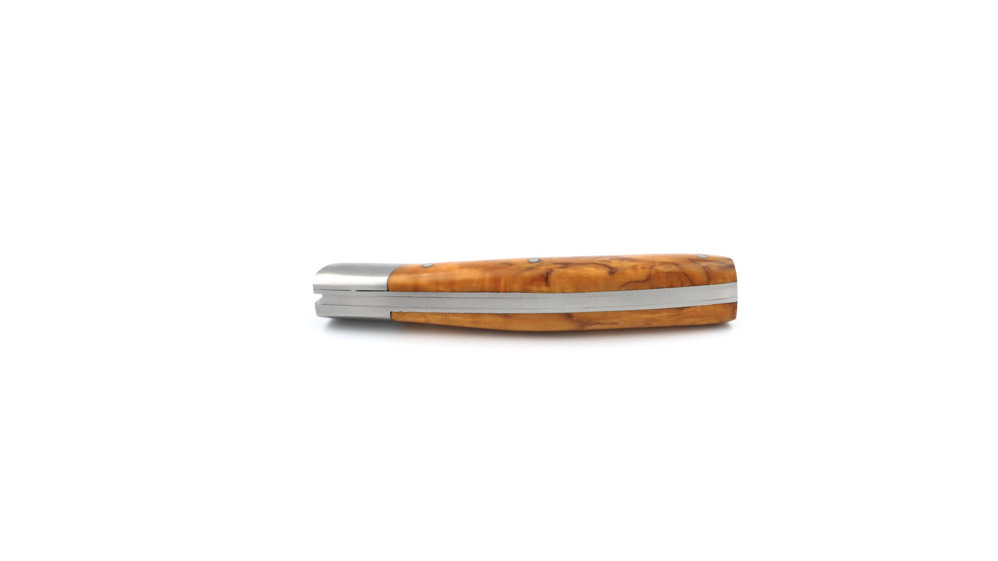 AU SABOT Le Thiers Messer 10 cm Maserbirke orange AU SABOT Le Thiers Messer 10 cm Maserbirke orange