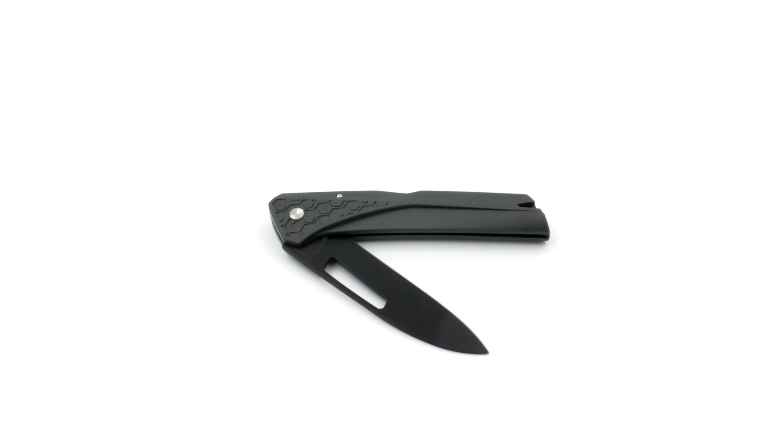 Florinox KIANA ORIGINE black blade Klappmesser anthrazite Klingenausschnitt