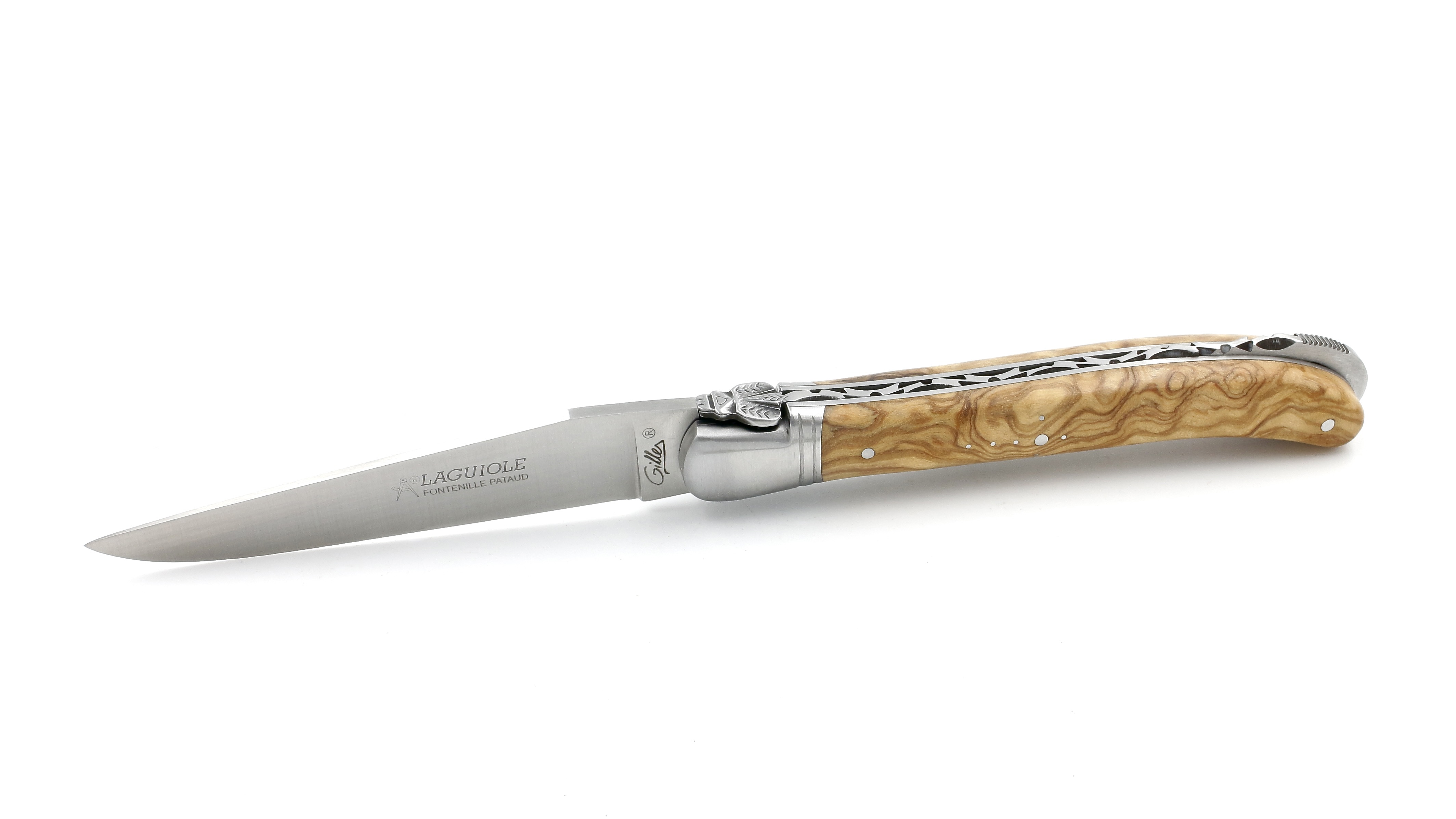 804B4DFB-6FD8-4371-BEAF-8C67BCED559D_1_201_a Fontenille Pataud Laguiole NATURE Olive 12 cm