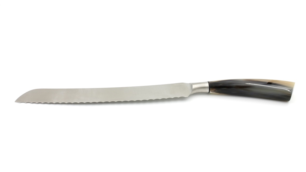 Saladini bread knife  horntip 34 cm 