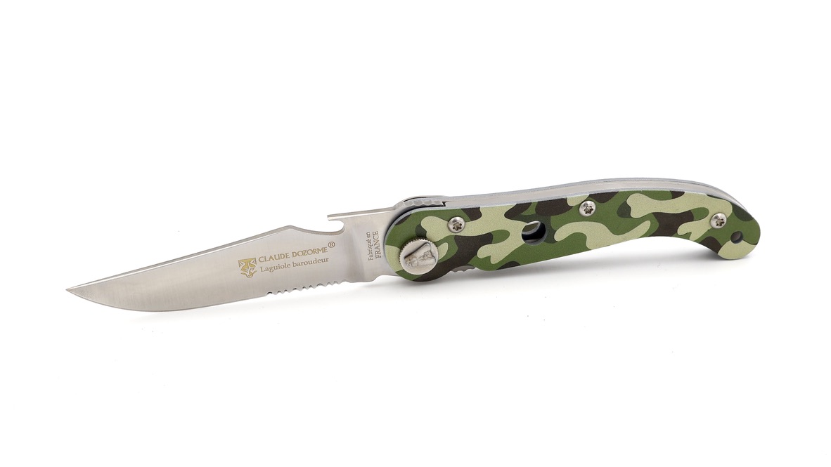 Claude DOZORME Laguiole Baroudeur Aluminium