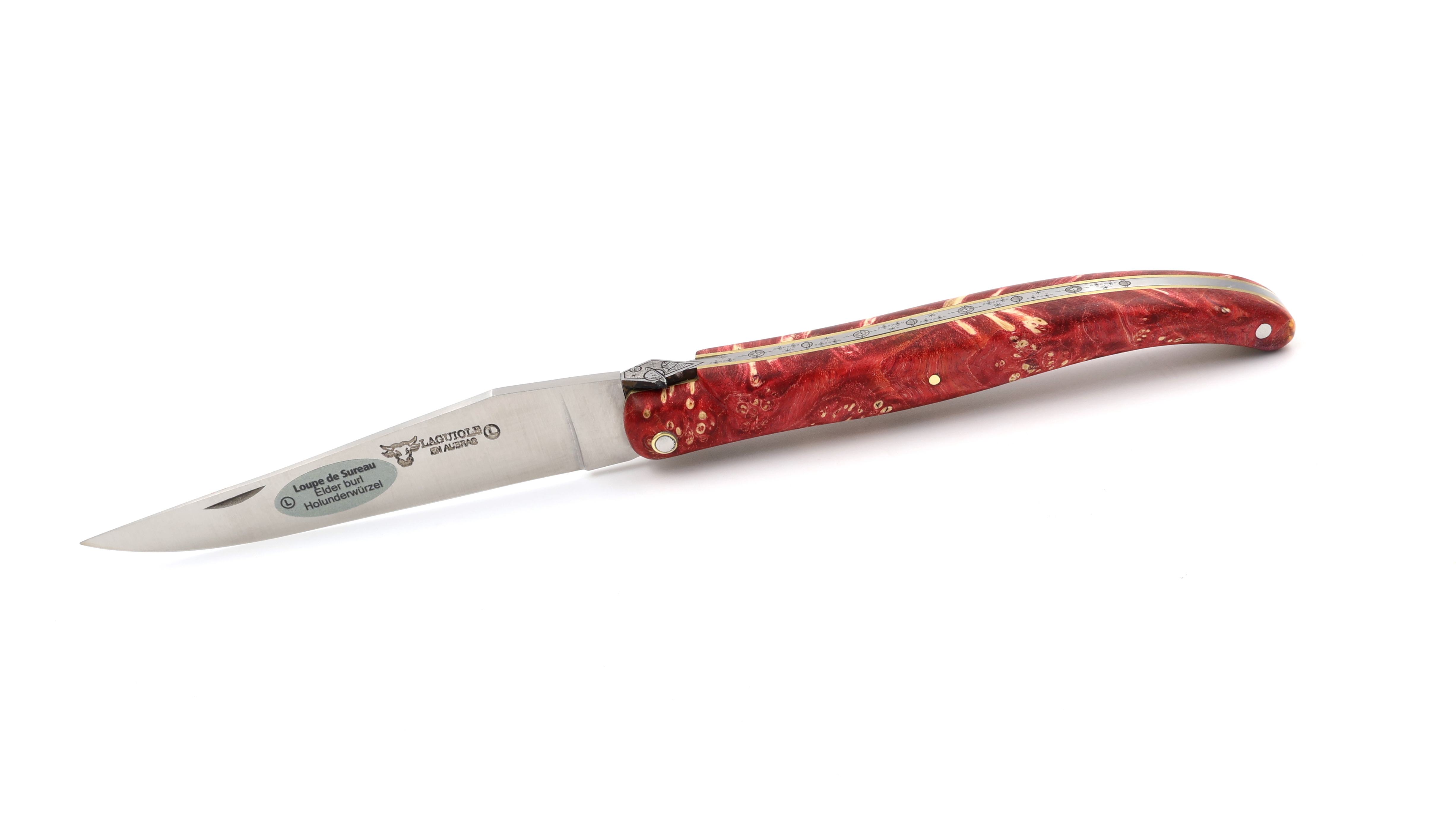 Laguiole en Aubrac Biene WELTRAUM Holunder Wurzelholz 12 cm  