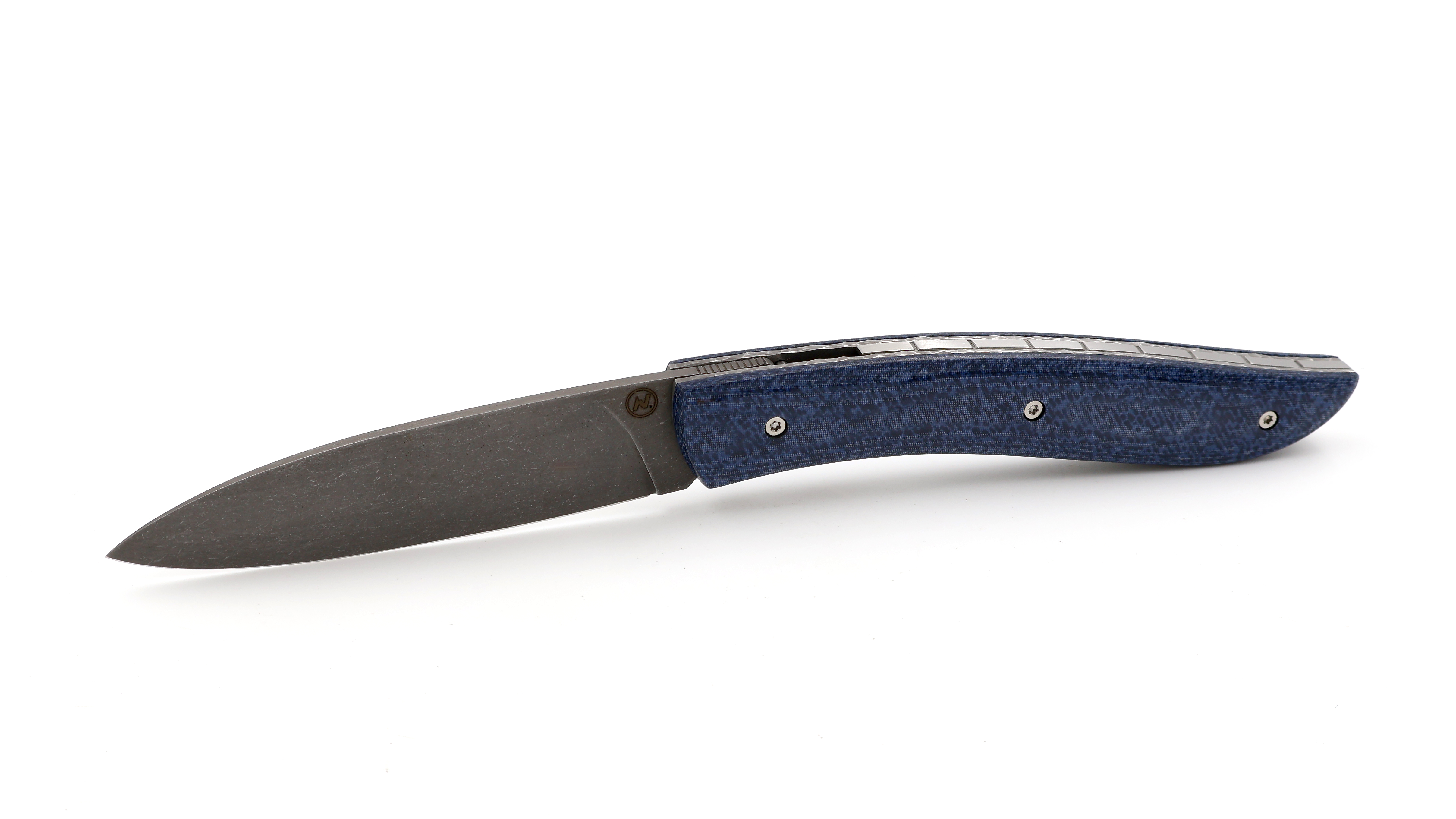 Atelier NÉVÉ Tim Bernard Jeans- Micarta stonewashed blade