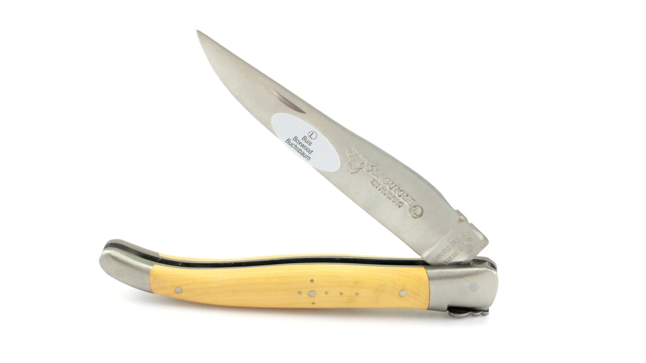 Laguiole en Aubrac Laguiole knife Box wood 12 cm