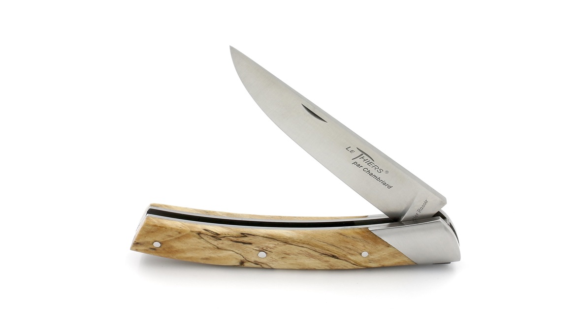 Chambriard Thiers knife COMPAGNON beech wood stabilised