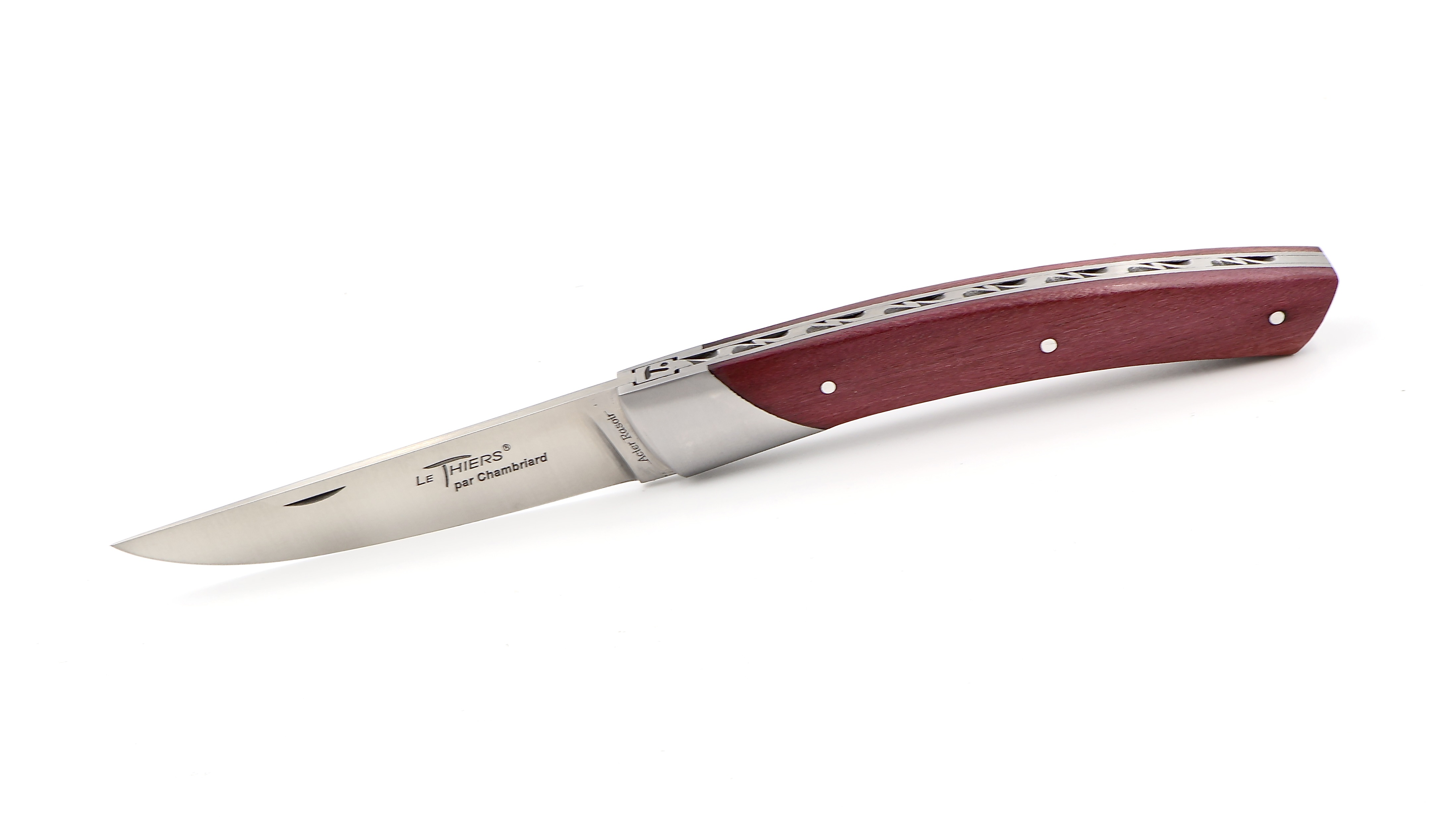 Chambriard Thiers knife COMPAGNON purpleheart