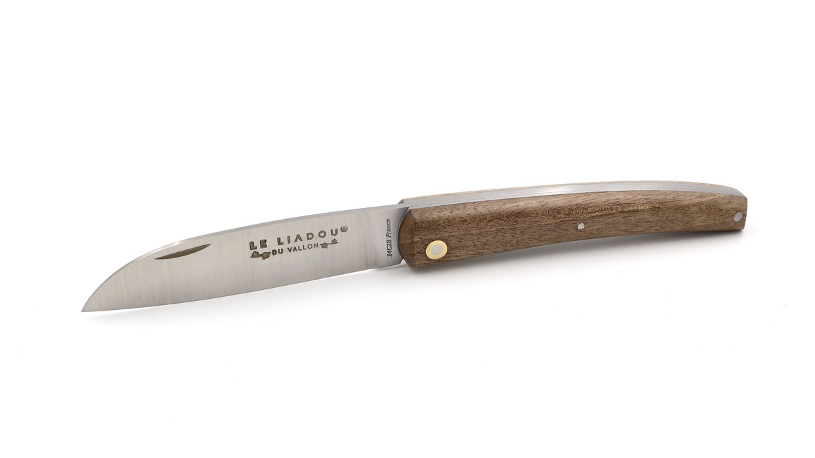 Liadou du Vallon® PETIT Winzermesser Nussbaum 10,5 cm