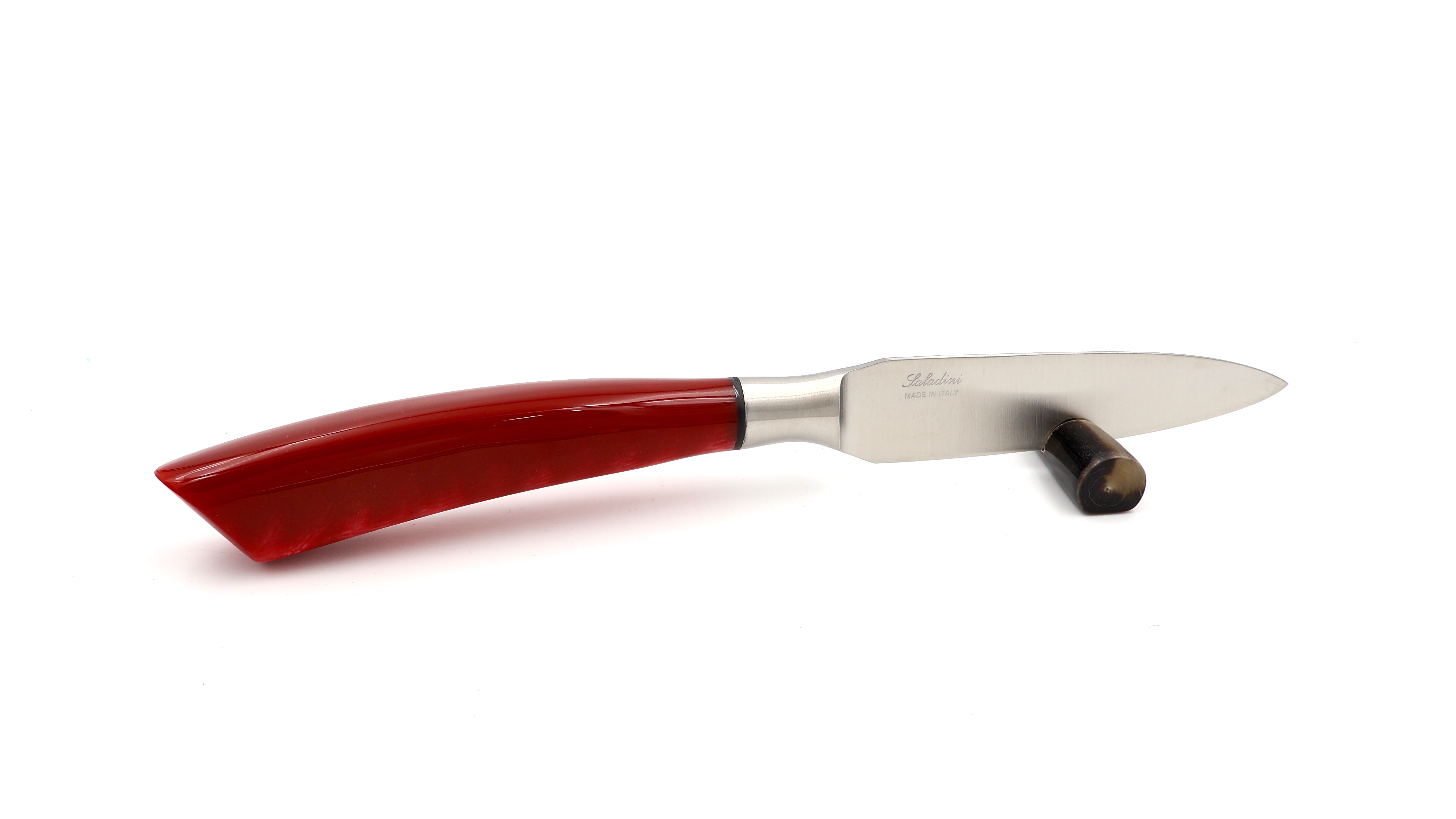 Saladini Office Messer Resin rot 10 cm