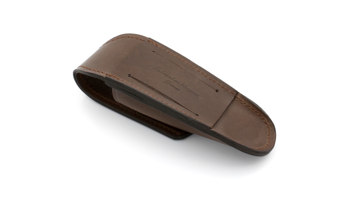 MAX CAPDEBARTHES Laguiole belt sheath C100 12 - 14 cm