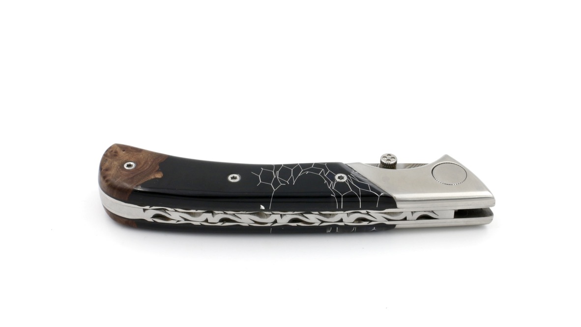 2BCA34F6-E84E-4B23-9D08-59F560315B54_1_105_c Claude DOZORME EOK hunting knife Nid d'Abeille thuya burl wood