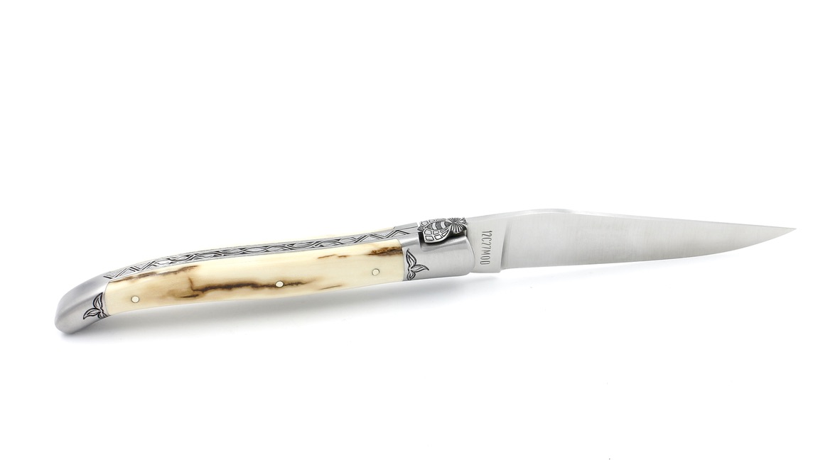 789BEE4A-C757-4C32-9A0E-89B8C62C1E53_1_105_c Meisterstück Laguiole en Aubrac Mammutelfenbein Kruste 12 cm