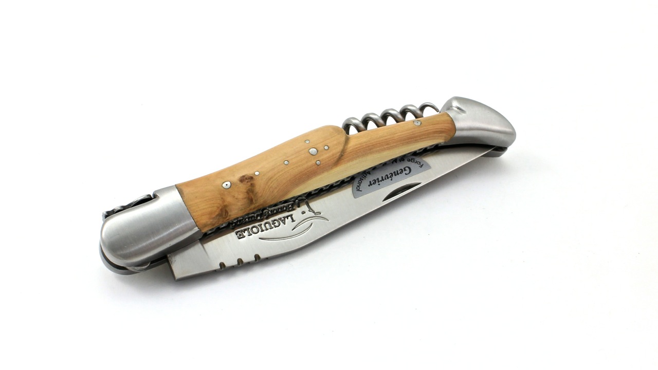 IMG_8946hWCwAK4jurpMm Honoré Durand  Laguiole Doppelplatine Wacholder Korkenzieher 12 cm
