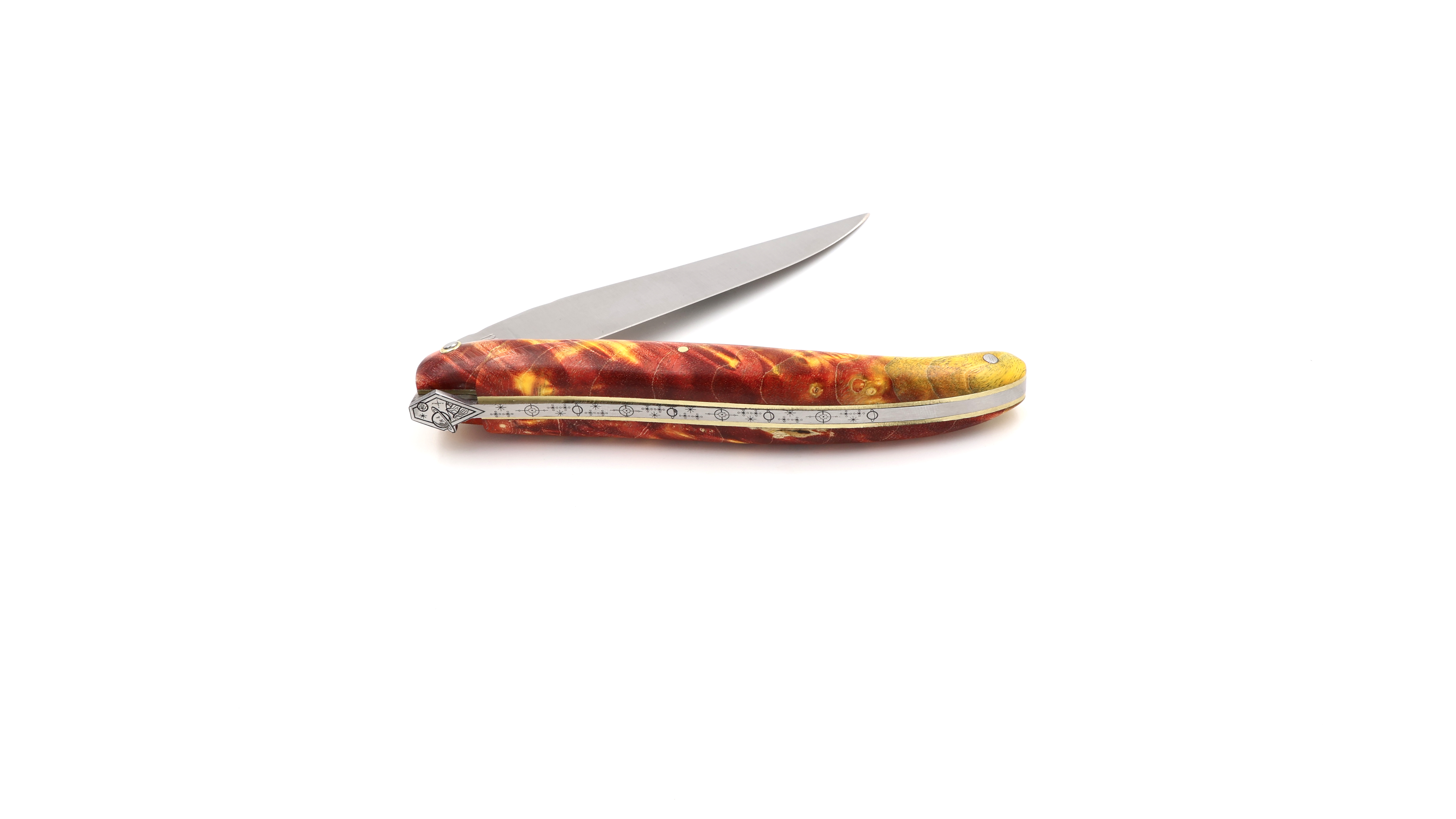 Laguiole en Aubrac Biene WELTRAUM Holunder Wurzelholz 12 cm   