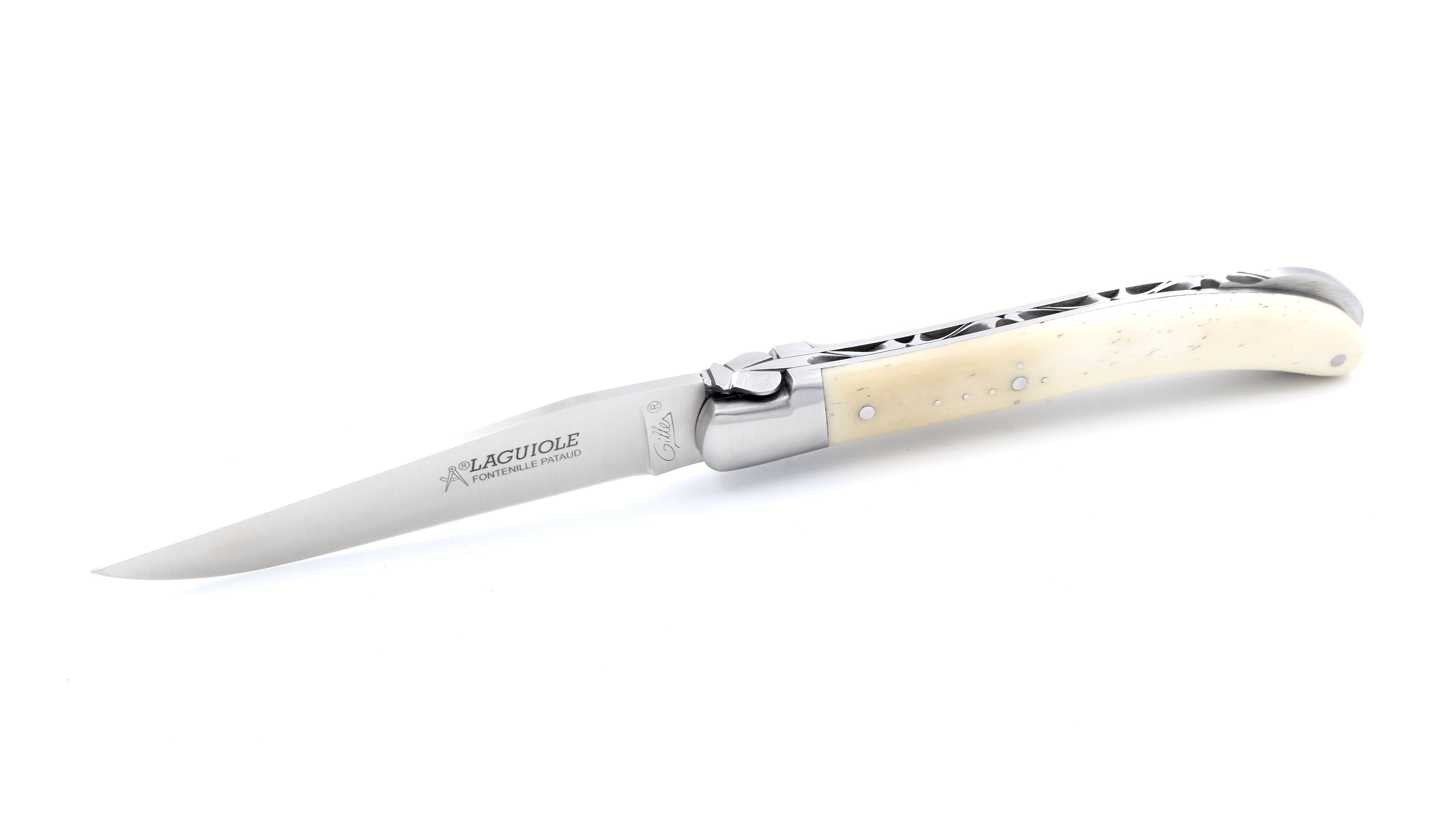 Fontenille Pataud Laguiole POCKET Knochen 10,5 cm Fontenille Pataud Laguiole POCKET Knochen 10,5 cm