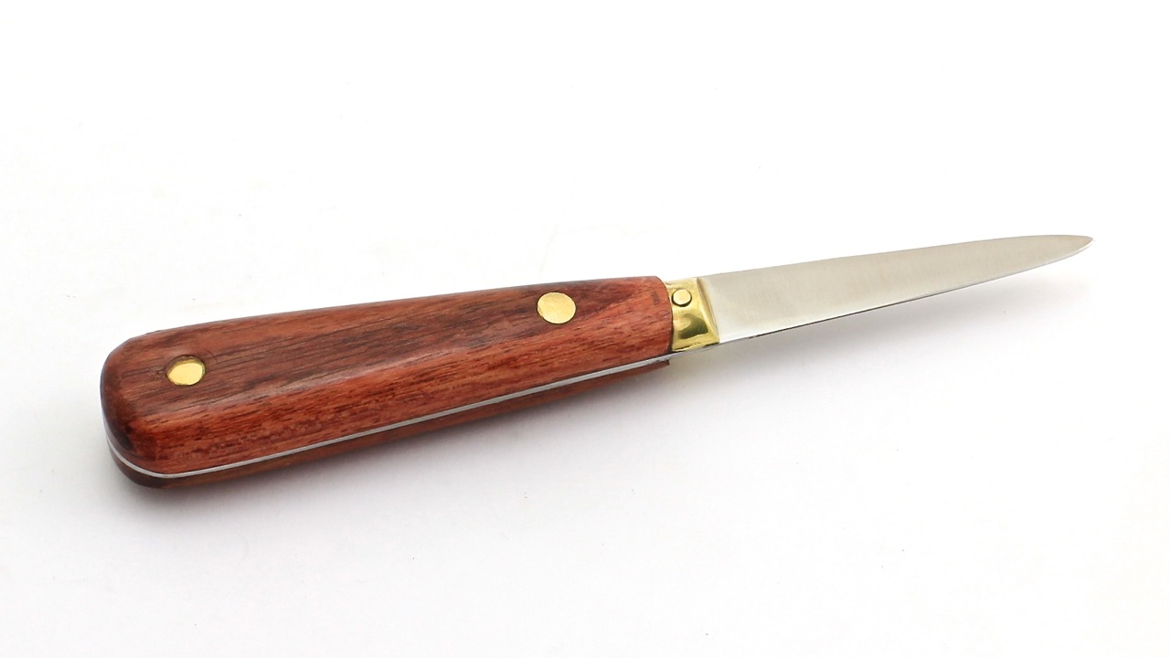 AU SABOT Austernmesser Bubinga