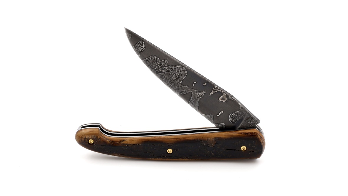 Atelier Ôdae Le PASSAGER Wiskey Fass handgeschmiedete Damastklinge