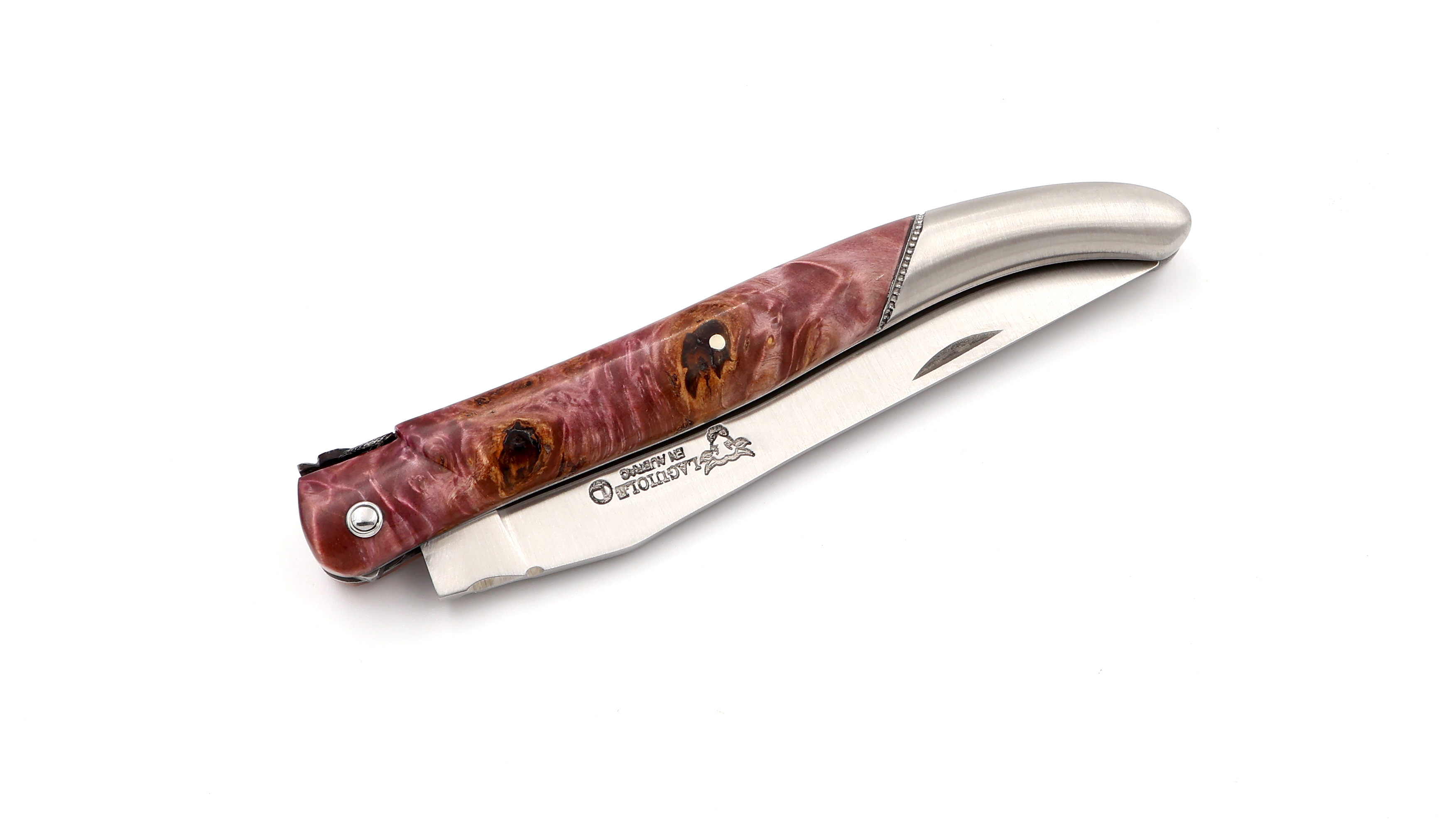 Meisterstück Laguiole en Aubrac Pappel Wurzelholz 12 cm  