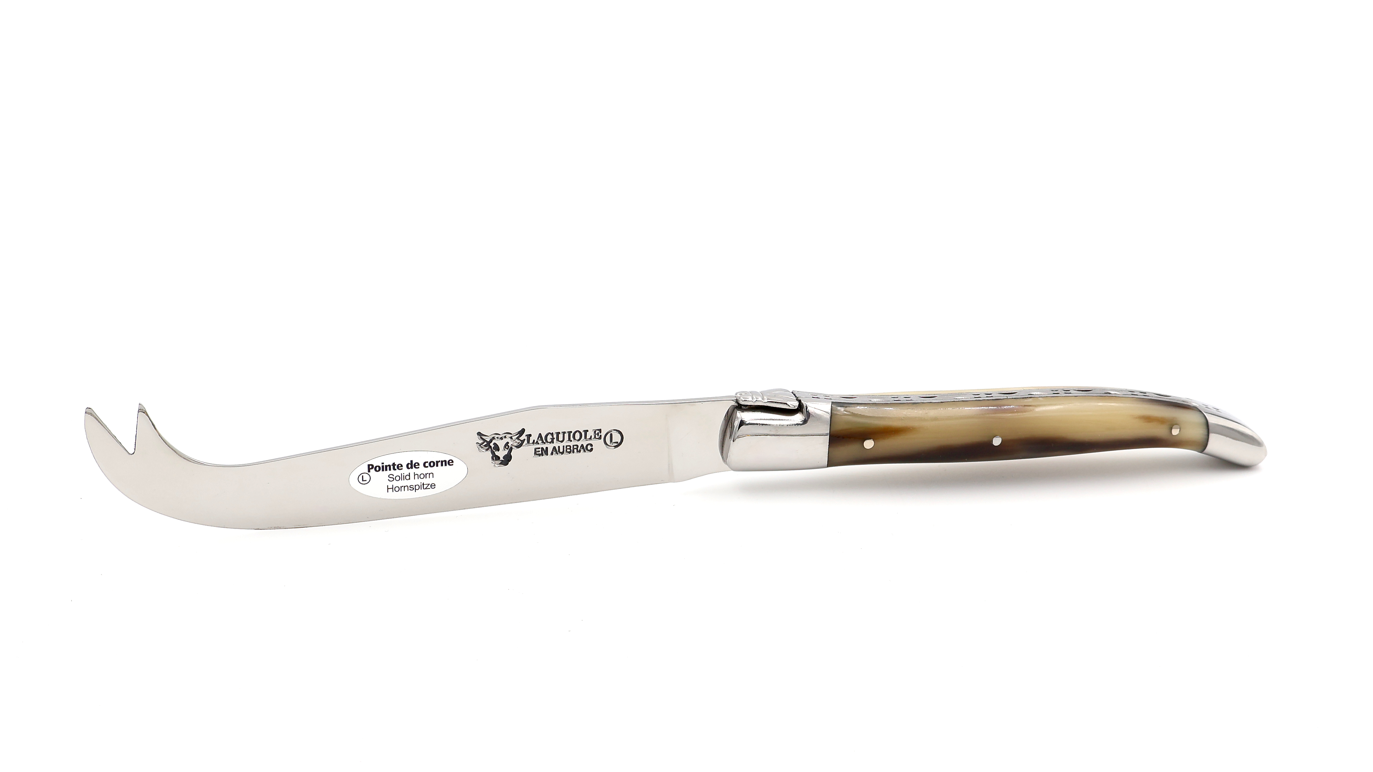 Laguiole en Aubrac Laguiole Käsemesser Hornspitze
