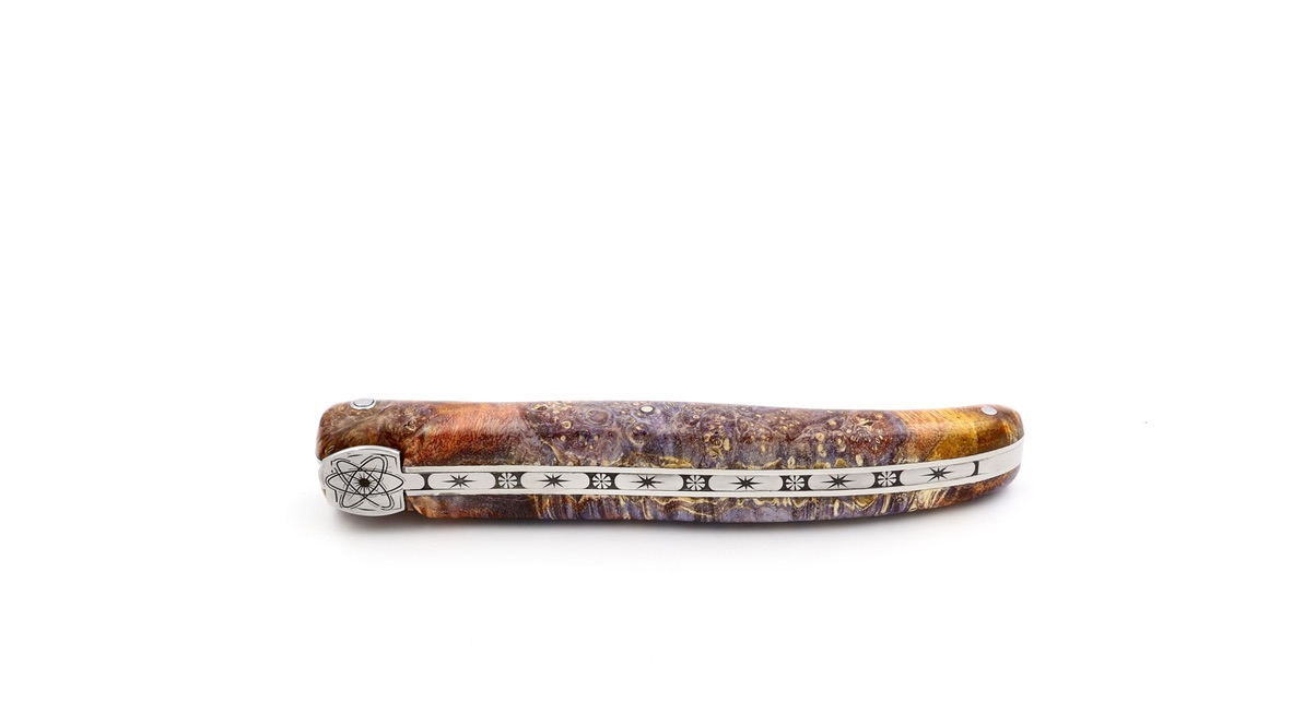 Laguiole en Aubrac Biene URKNALL Holunder Wurzelholz 12 cm  Laguiole en Aubrac Biene URKNALL Holunder Wurzelholz 12 cm