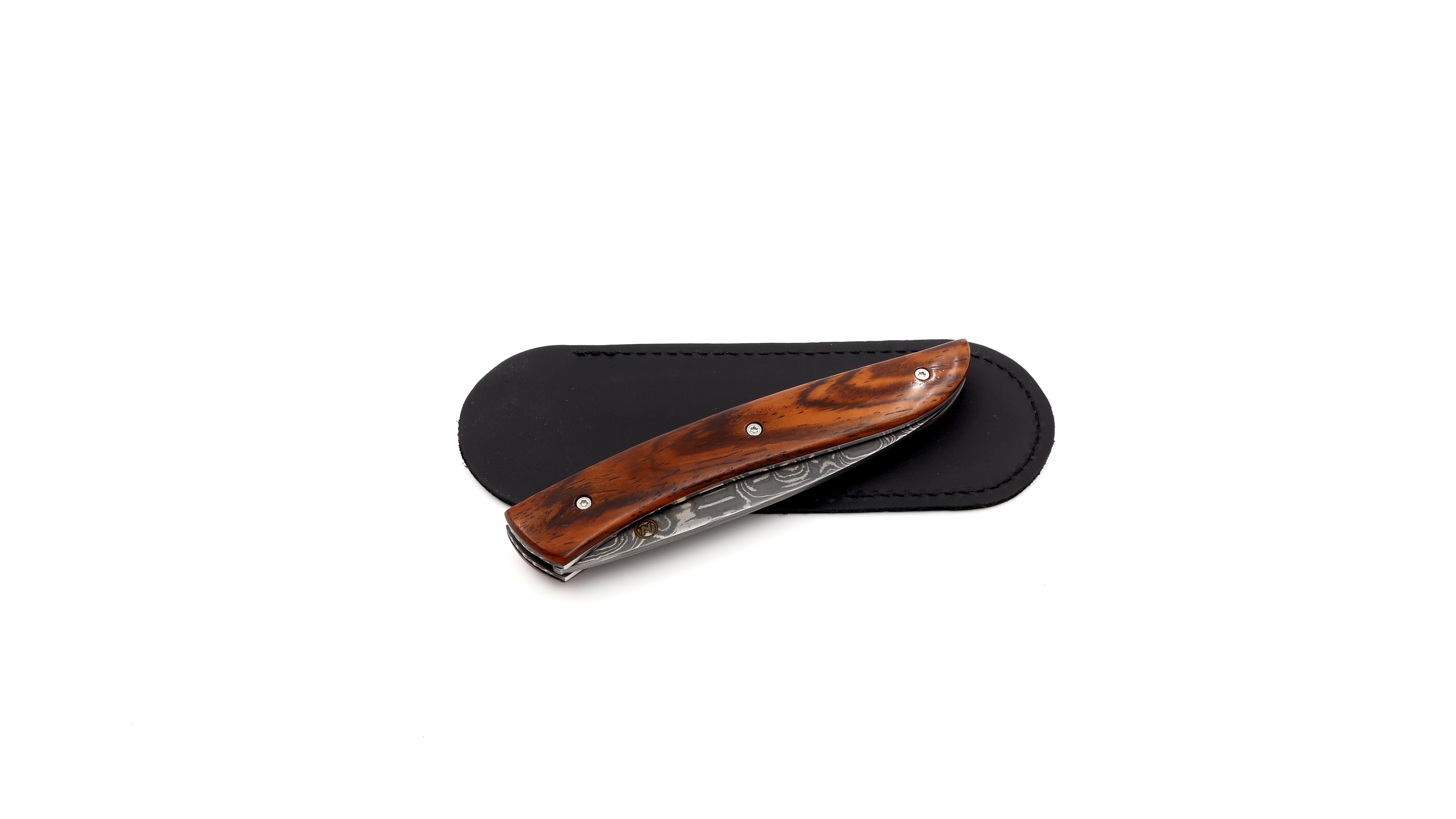 Tim Bernard NÉVÉ Cocobolo Holz Damastklinge  