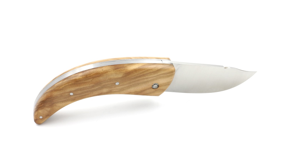 AU SABOT AMICU corsican shepherd knife olive wood 11 cm