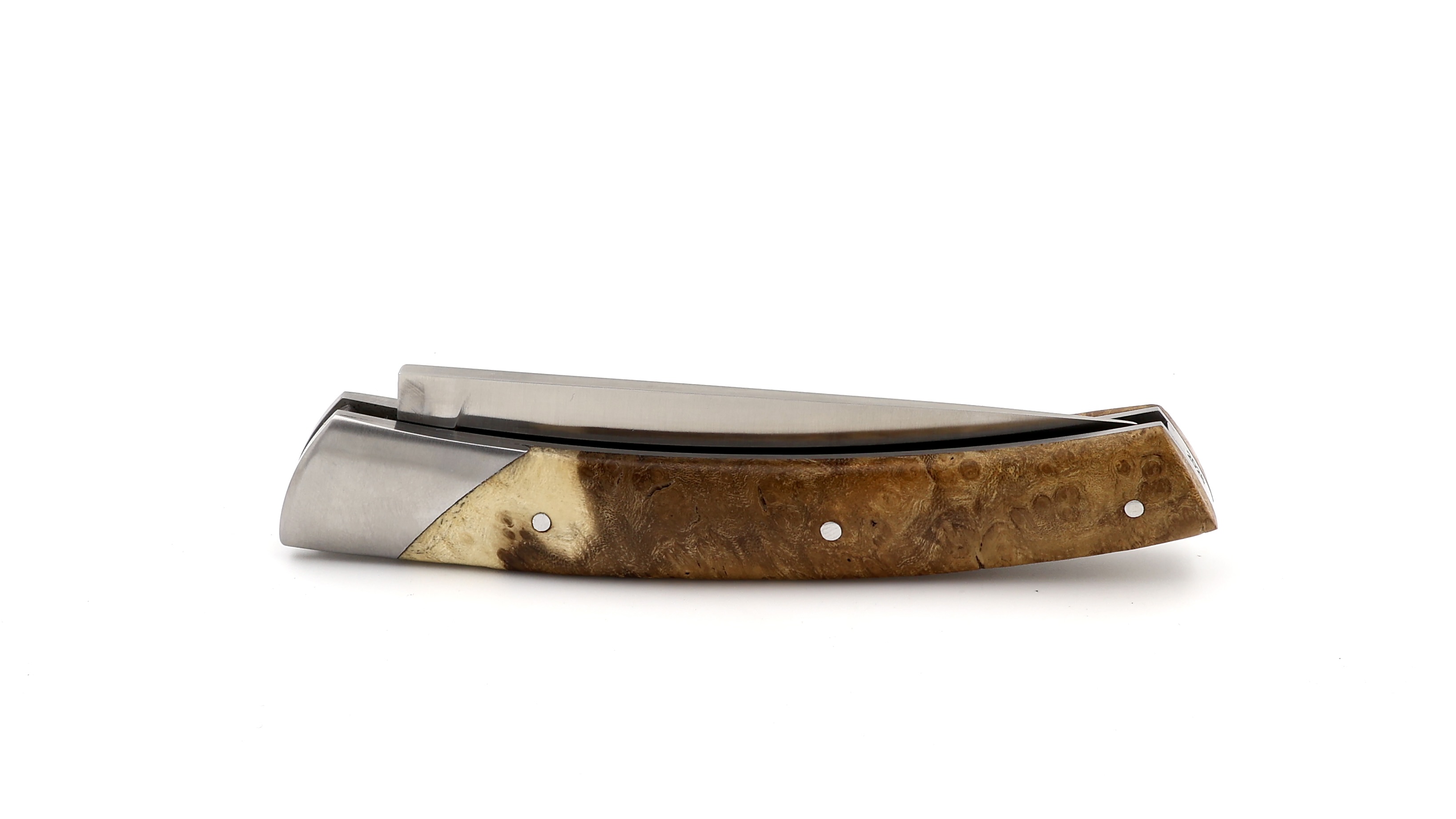 Chambriard Thiers knife COMPAGNON amboina burl