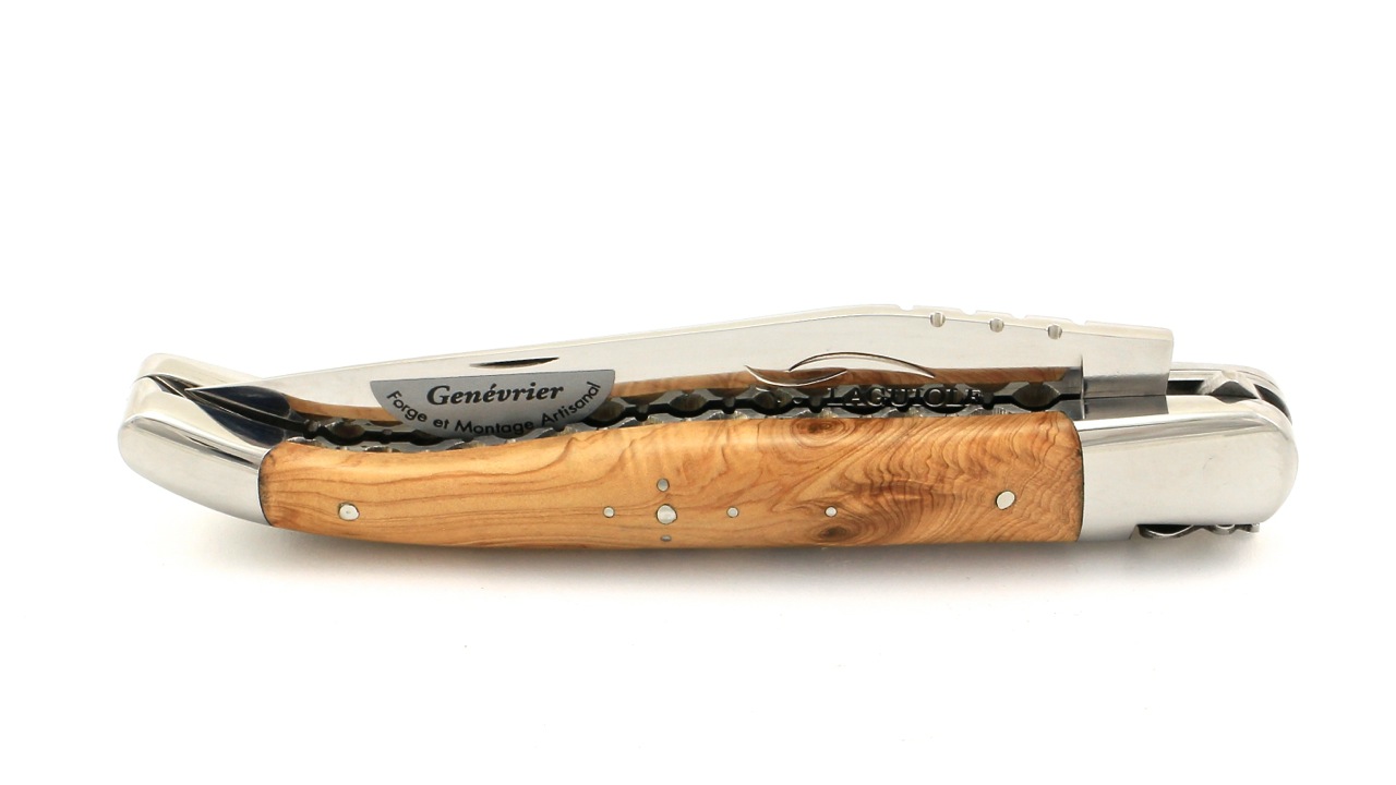 Durand-DP-GEI-poliert-14c28 Honoré Durand Laguiole Doppelplatine Wacholder poliert 12 cm