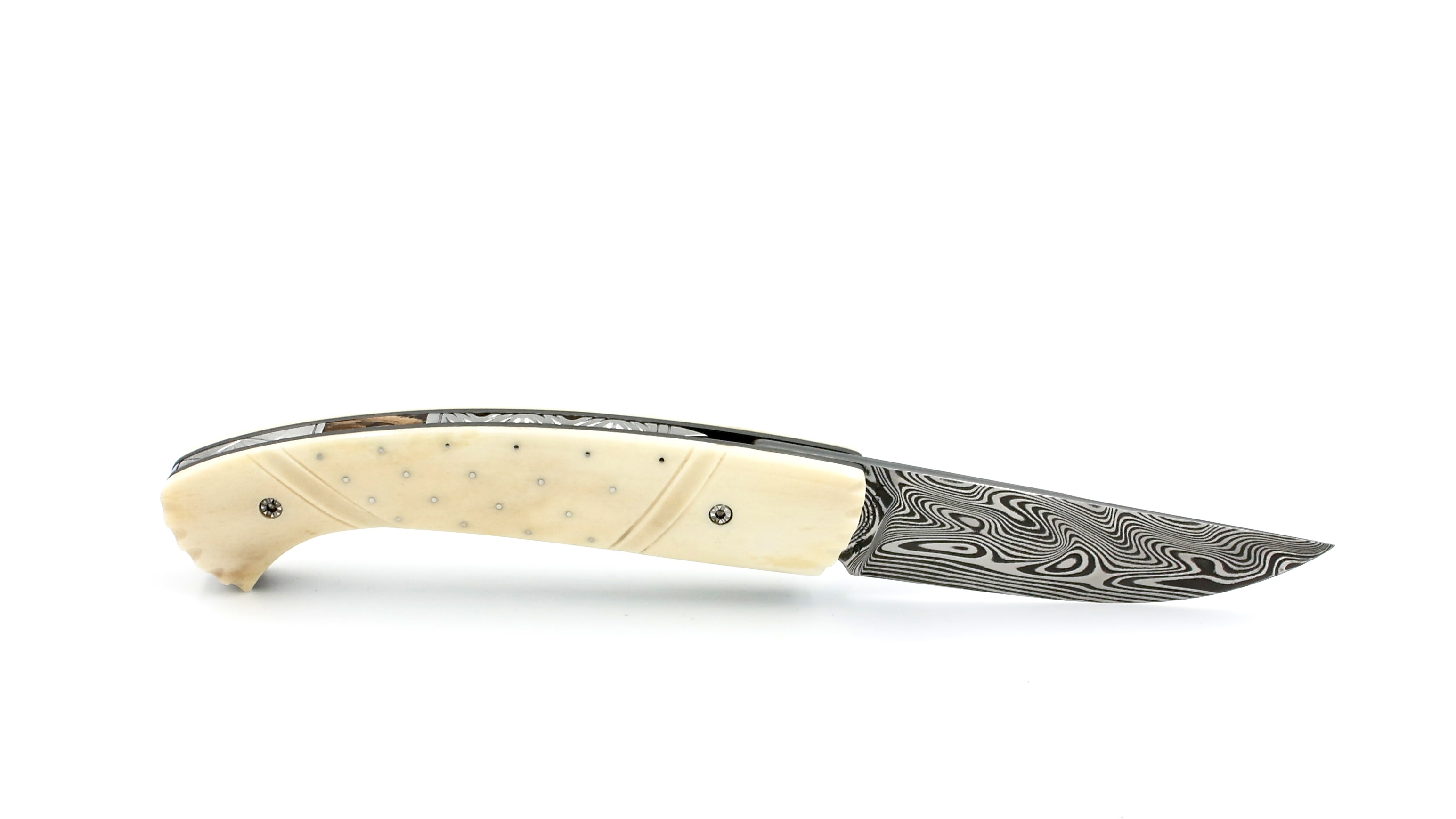 MANU LAPLACE 1515 NEW INUIT CLOUTÉ bone damascus