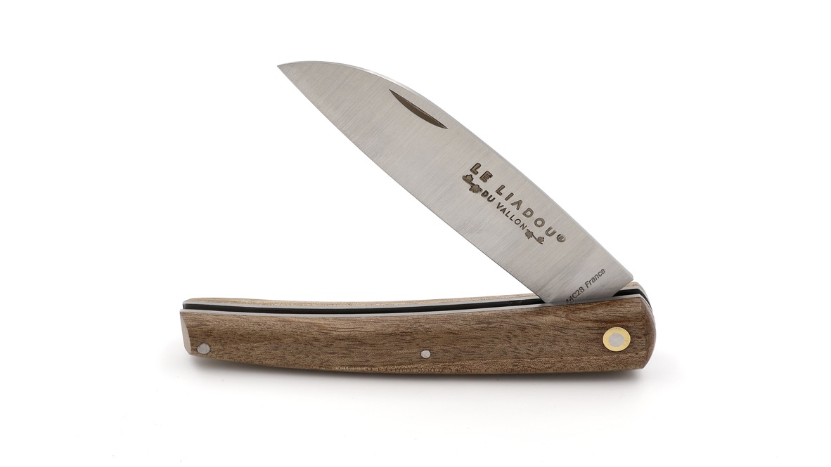 Liadou du Vallon® PETIT Winzermesser Nussbaum 10,5 cm