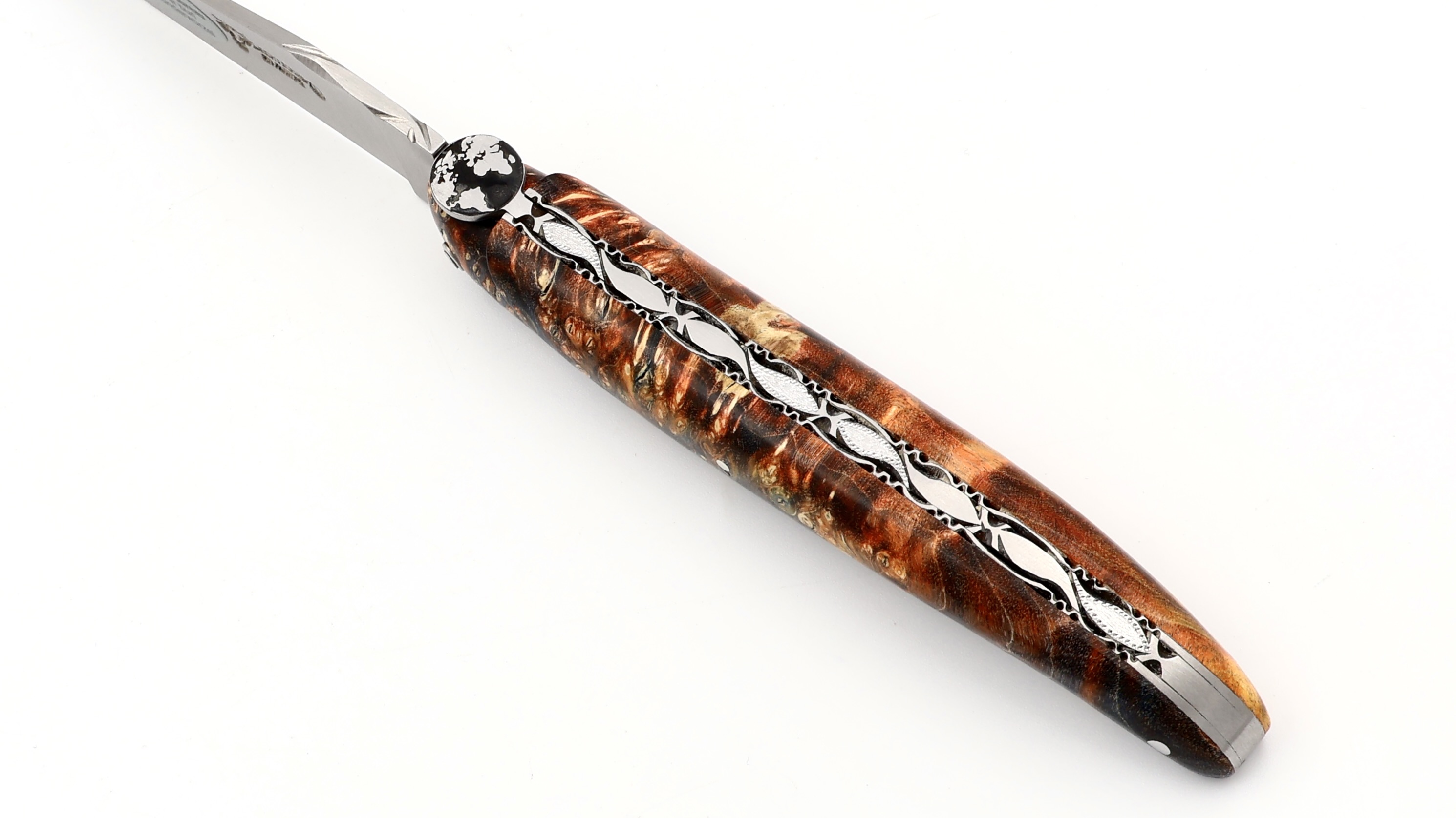 Laguiole en Aubrac Biene ERDE Holunder Wurzelholz 12 cm