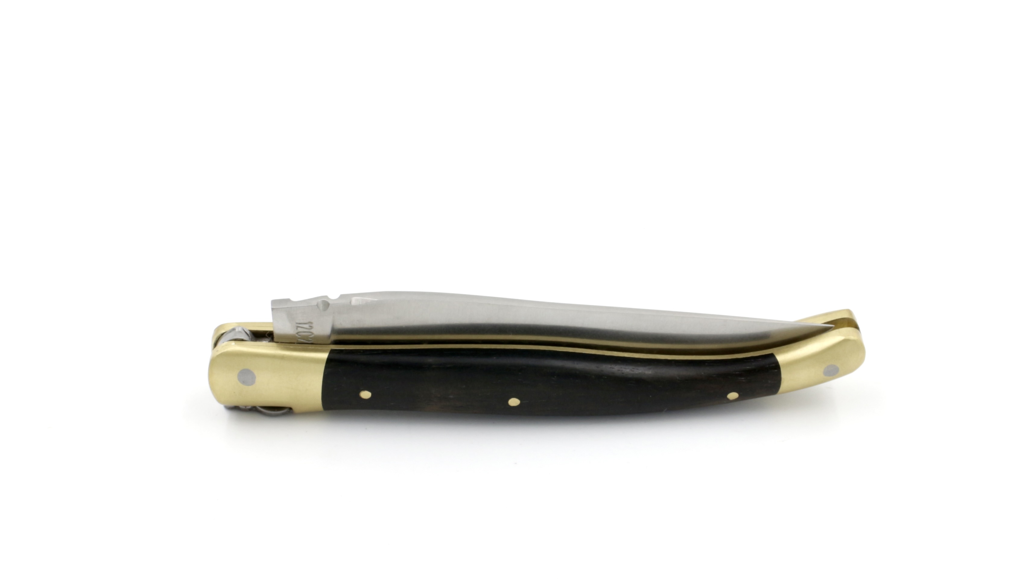 1204E783-9BF7-44D9-AD59-C72E96975BB8_1_201_a Laguiole en Aubrac Ebenholz Messingbacken matt 12 cm