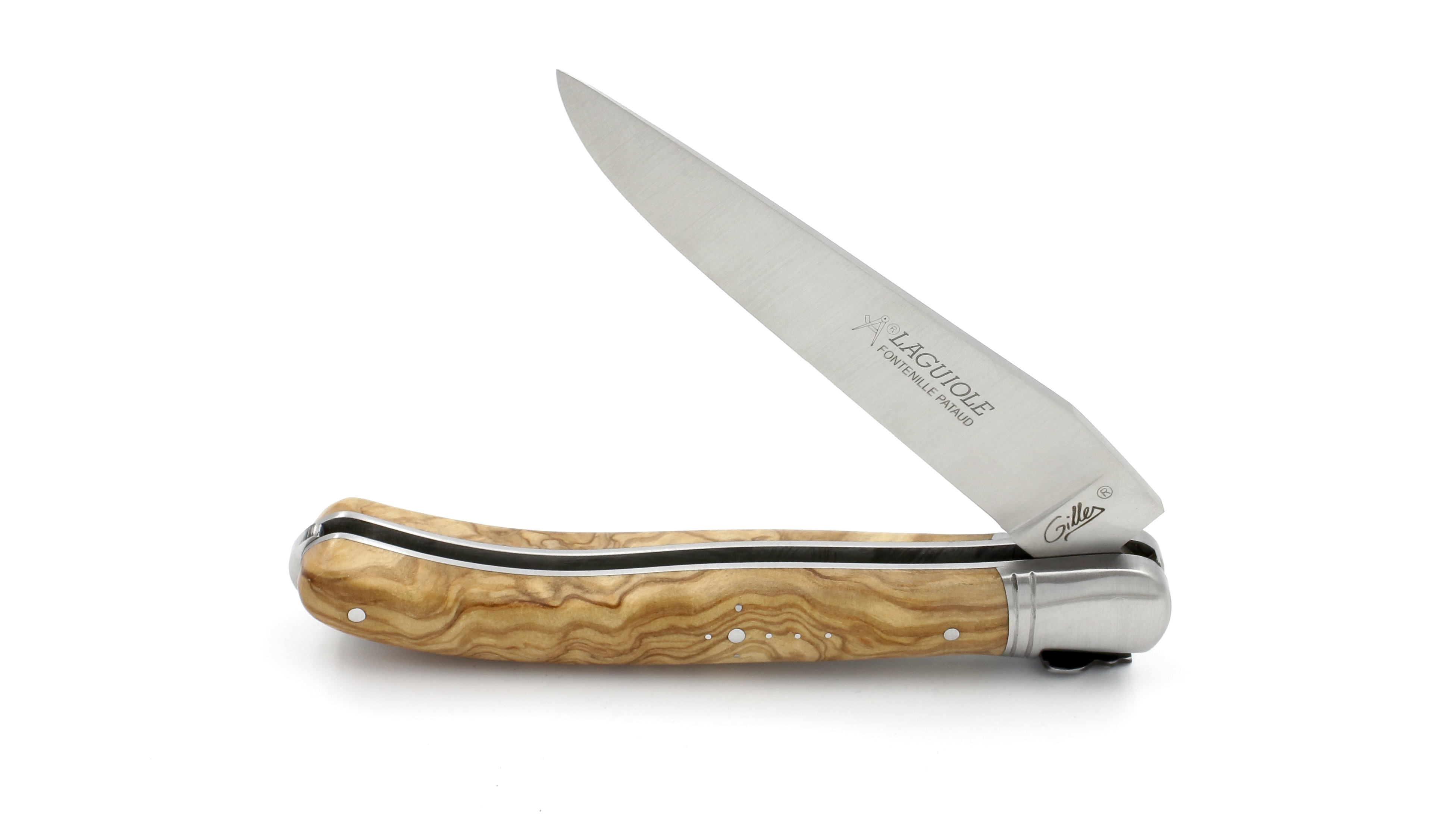 Fontenille Pataud Laguiole NATURE olive wood 12 cm