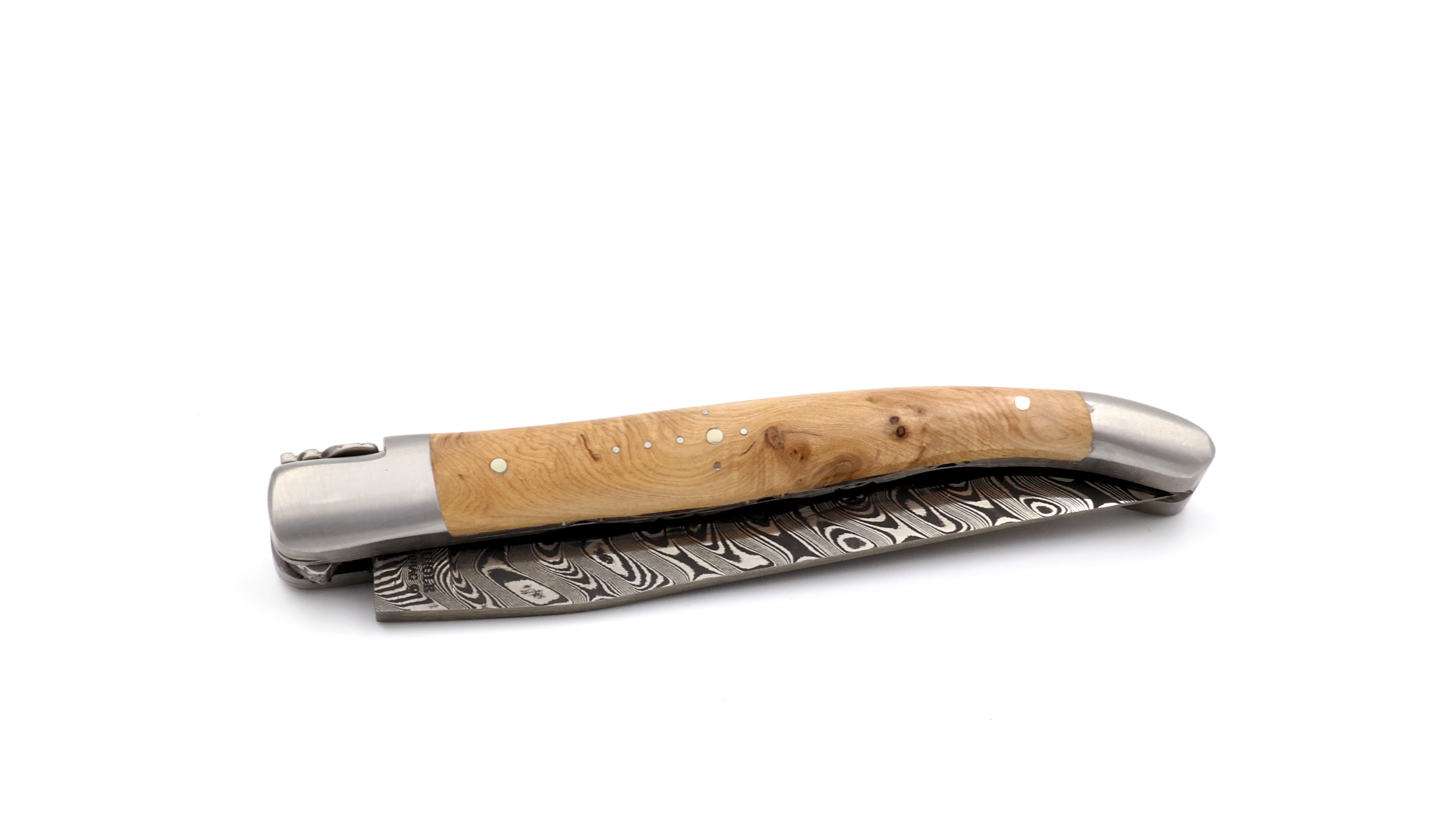 Laguiole en Aubrac DSC® Carbon Damast Wacholder matt Laguiole en Aubrac DSC® Carbon Damast Wacholder matt