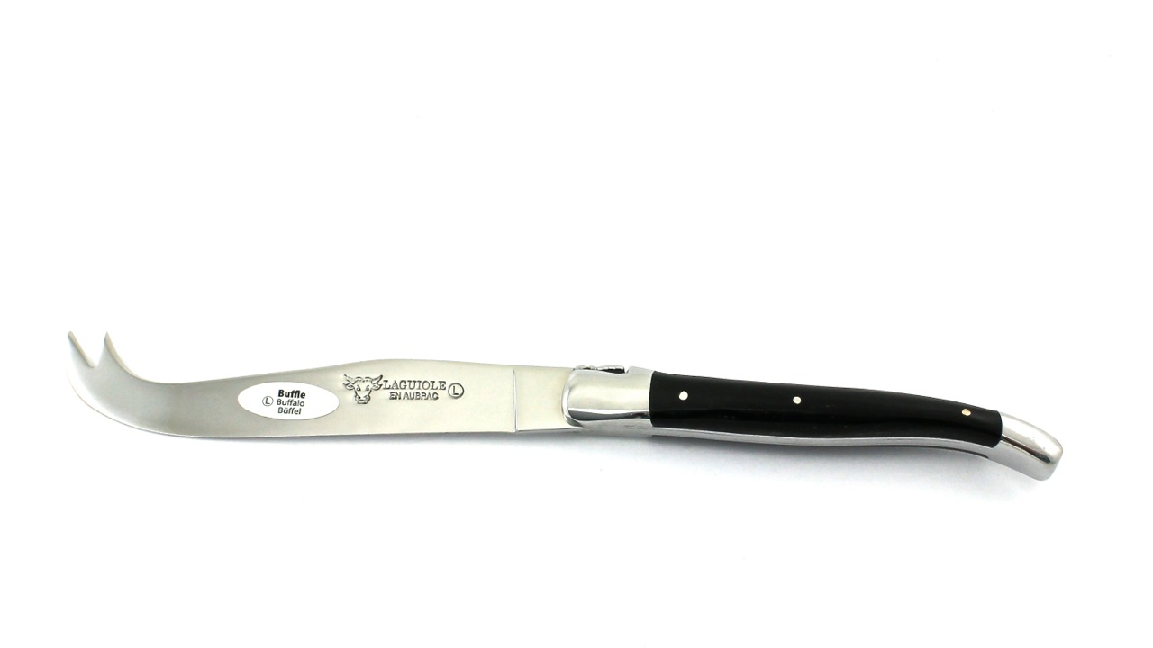 Kase-Buffel-3 Laguiole en Aubrac Laguiole Käsemesser Büffelhorn